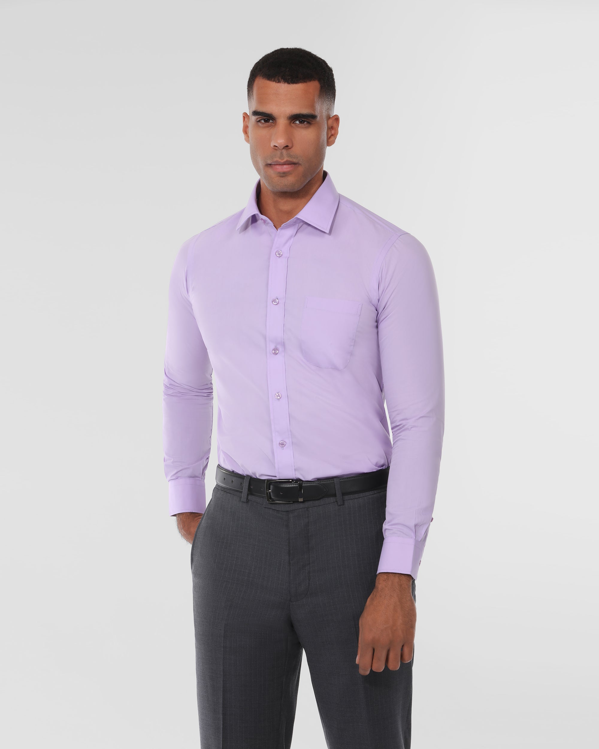 Pink and lavender shirts for men