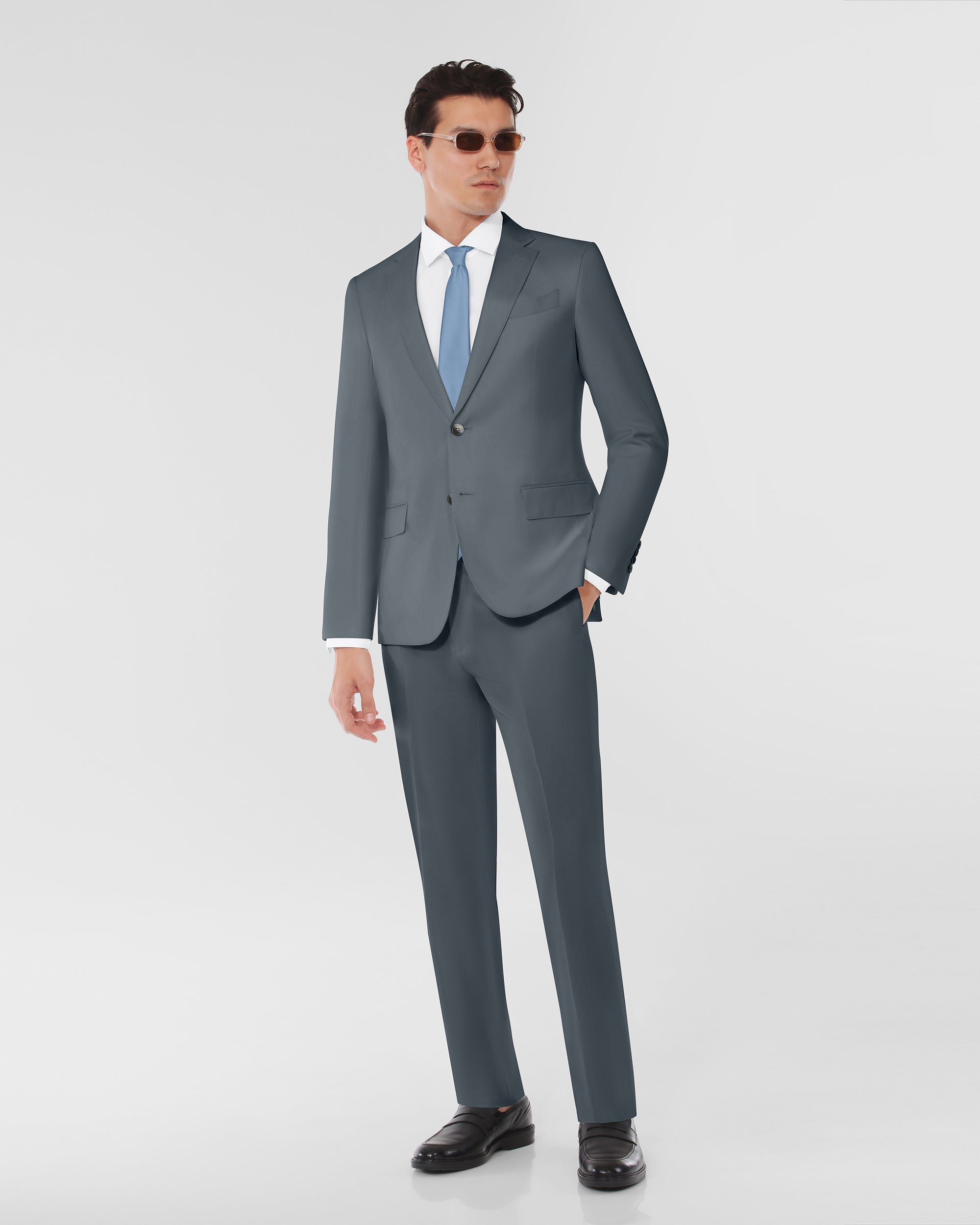 Grey suits for men