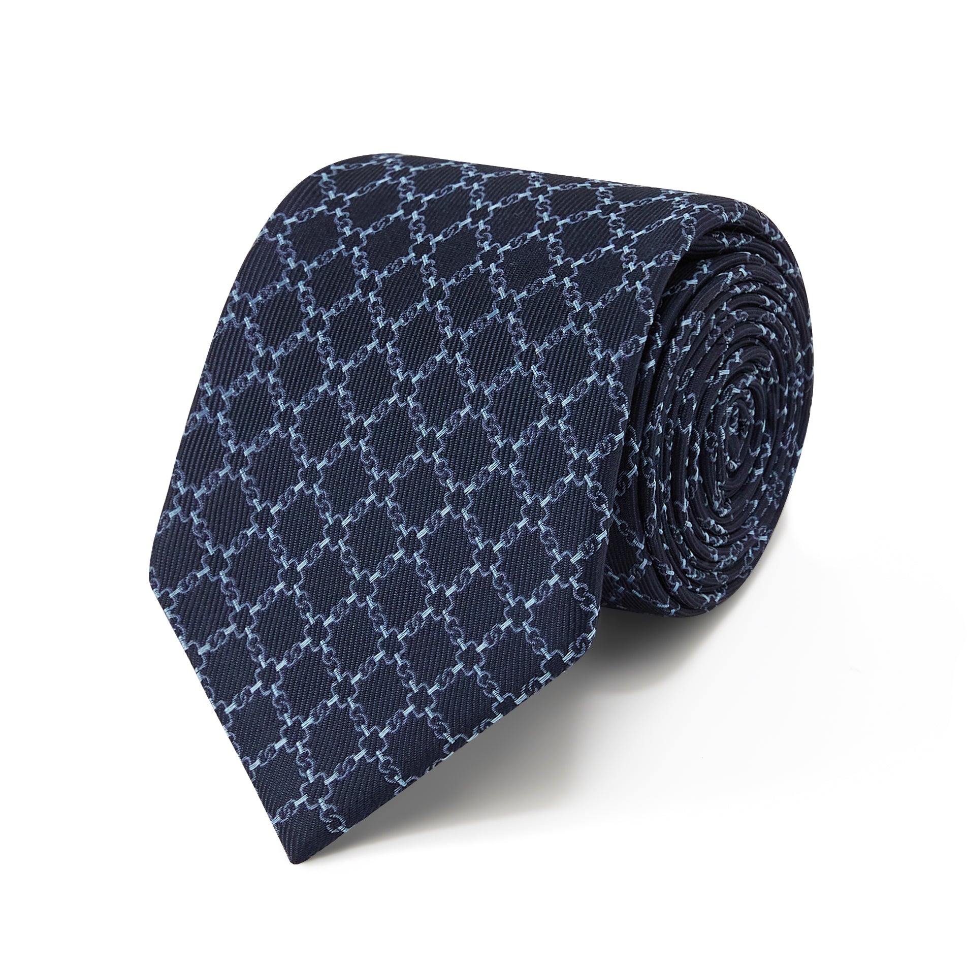 Premium Silk Geo Tie