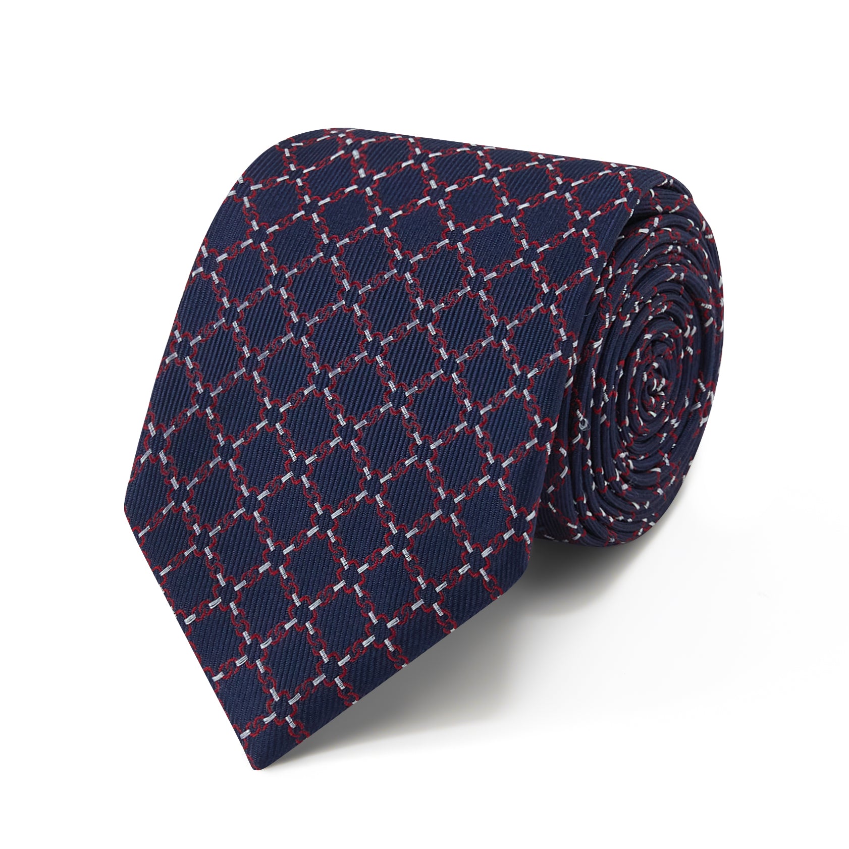 Premium Silk Geo Tie