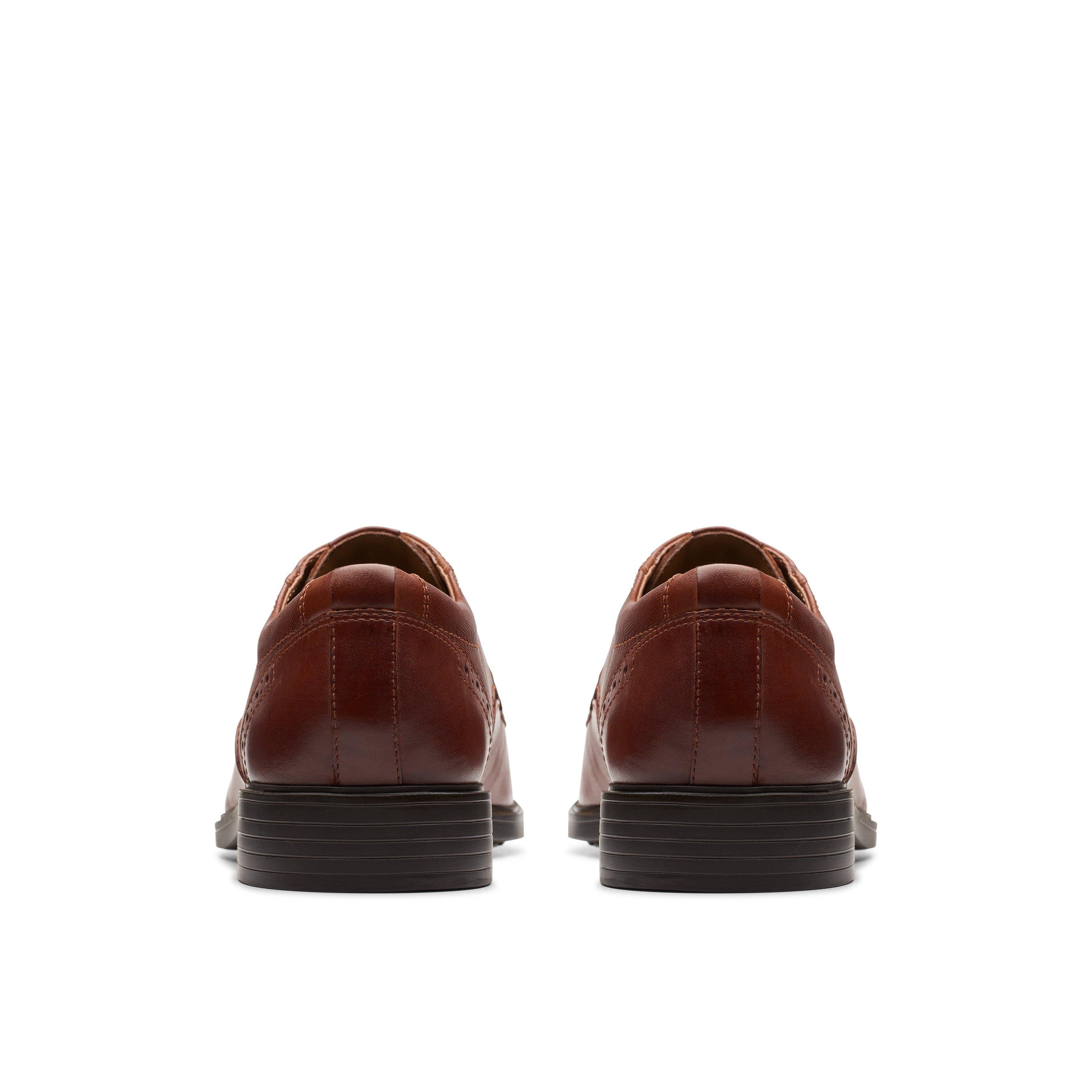 Brogue Medallion Cap Toe Derby Shoe