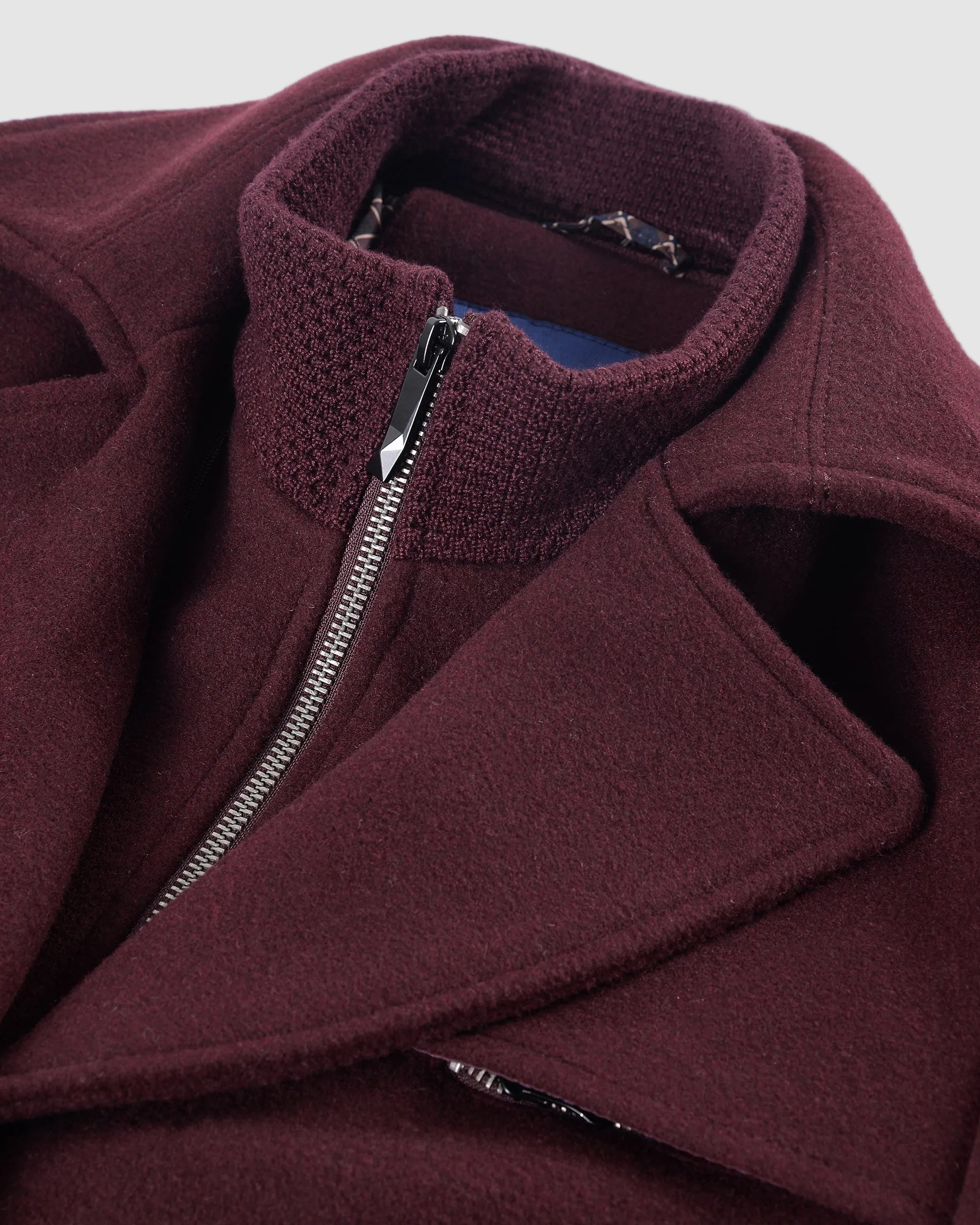 Modern Wool Blend Tailored Overcoat