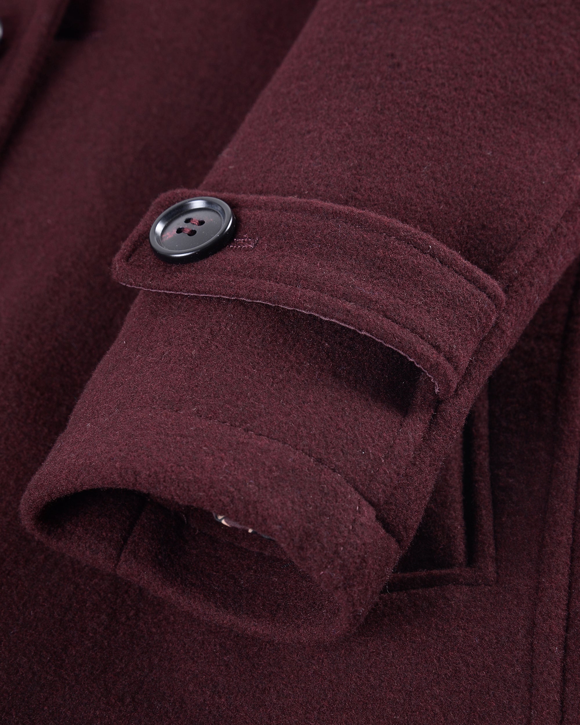 Modern Wool Blend Tailored Overcoat
