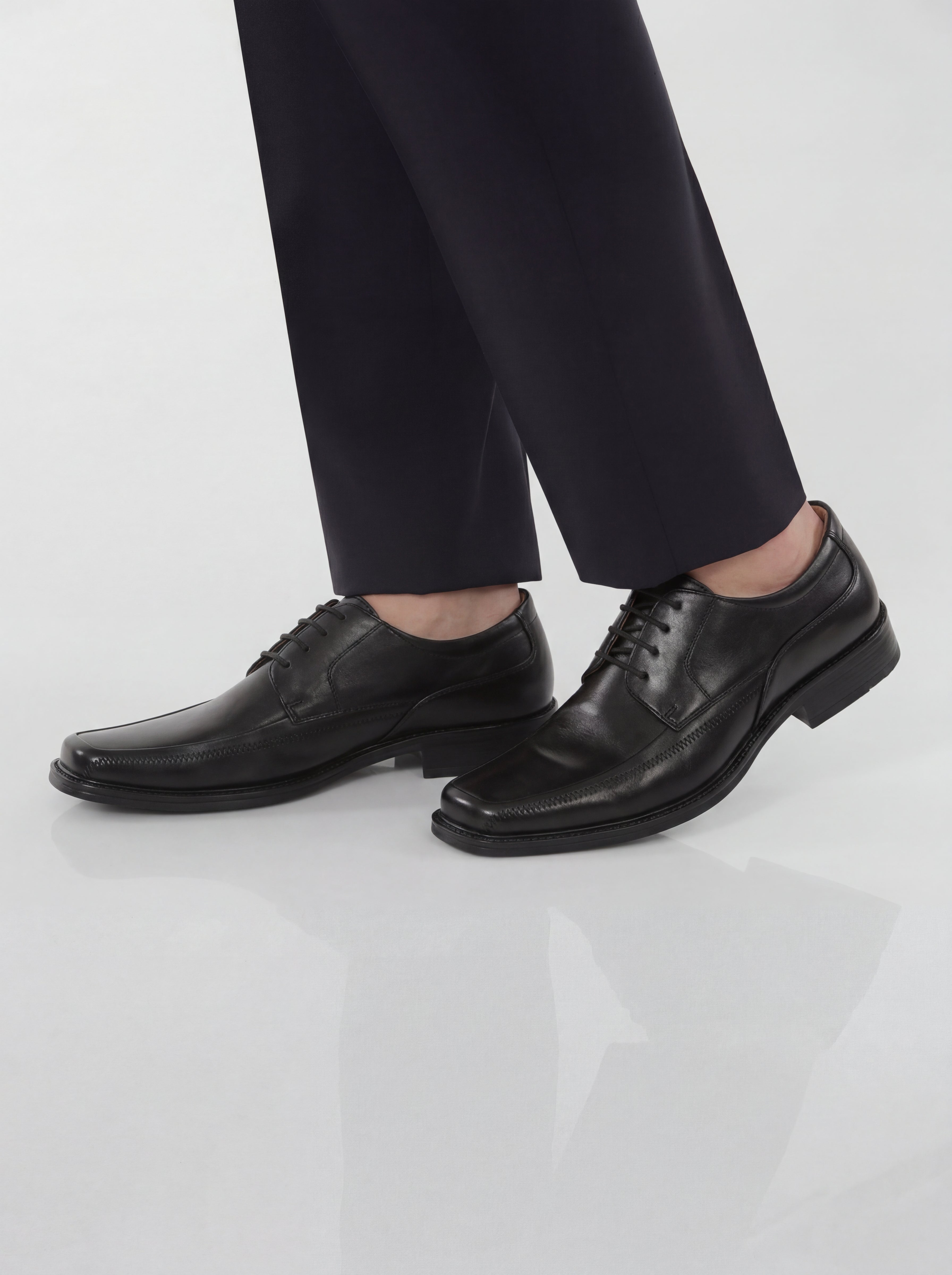 Classic Faux Leather Derby Dress Shoe