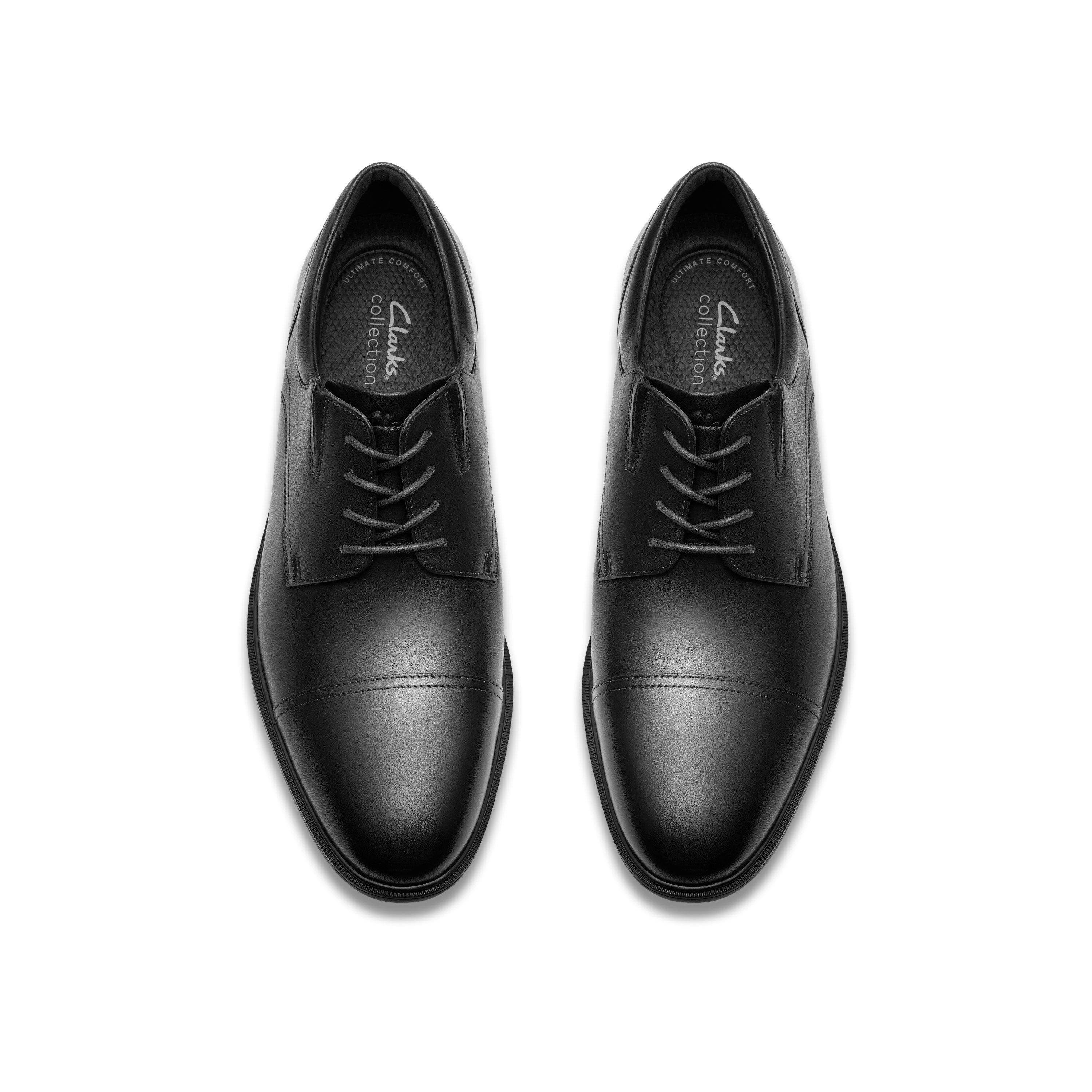 Classic Leather Cap Toe Derby Dress Shoe