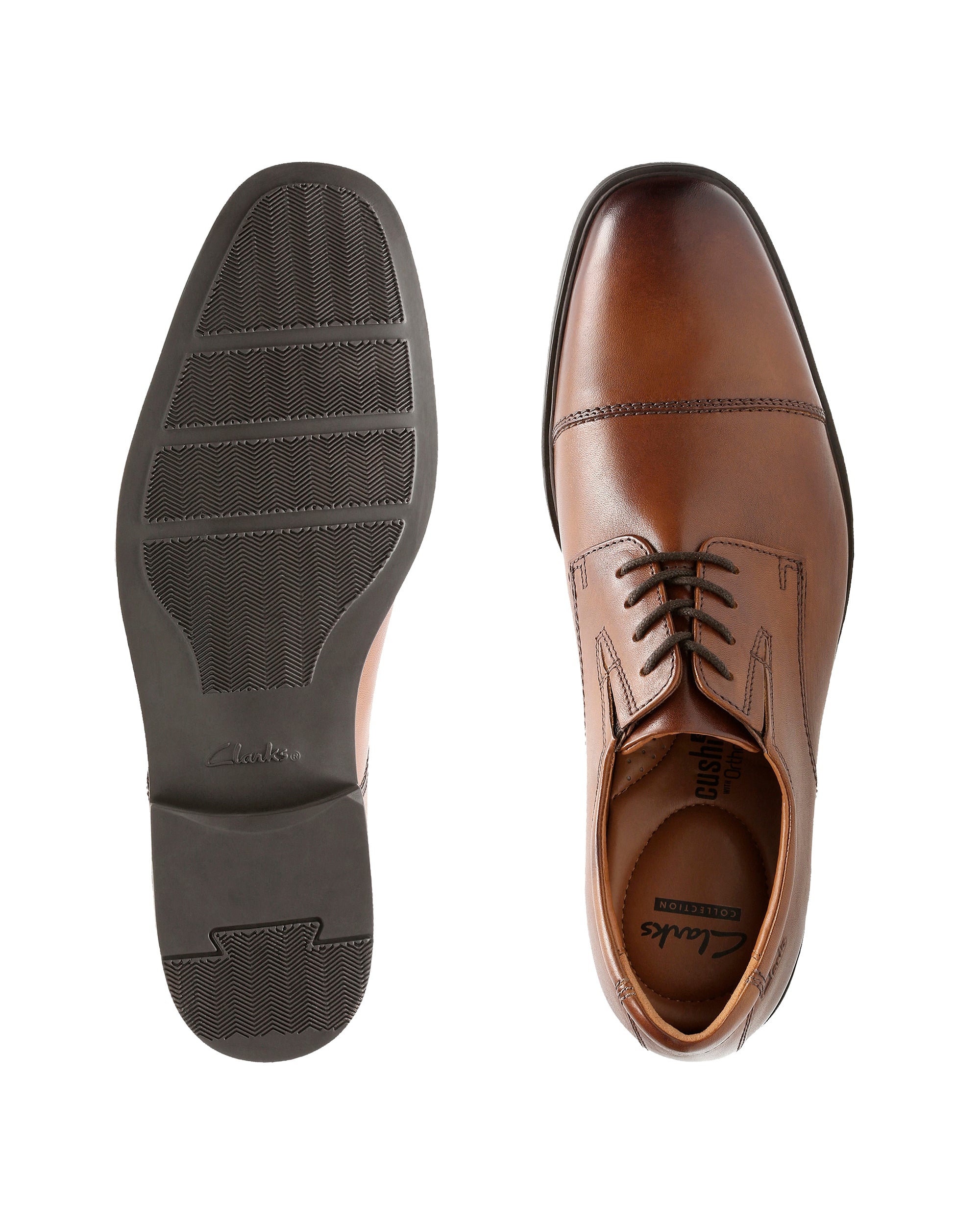 Classic Leather Cap Toe Derby Shoe