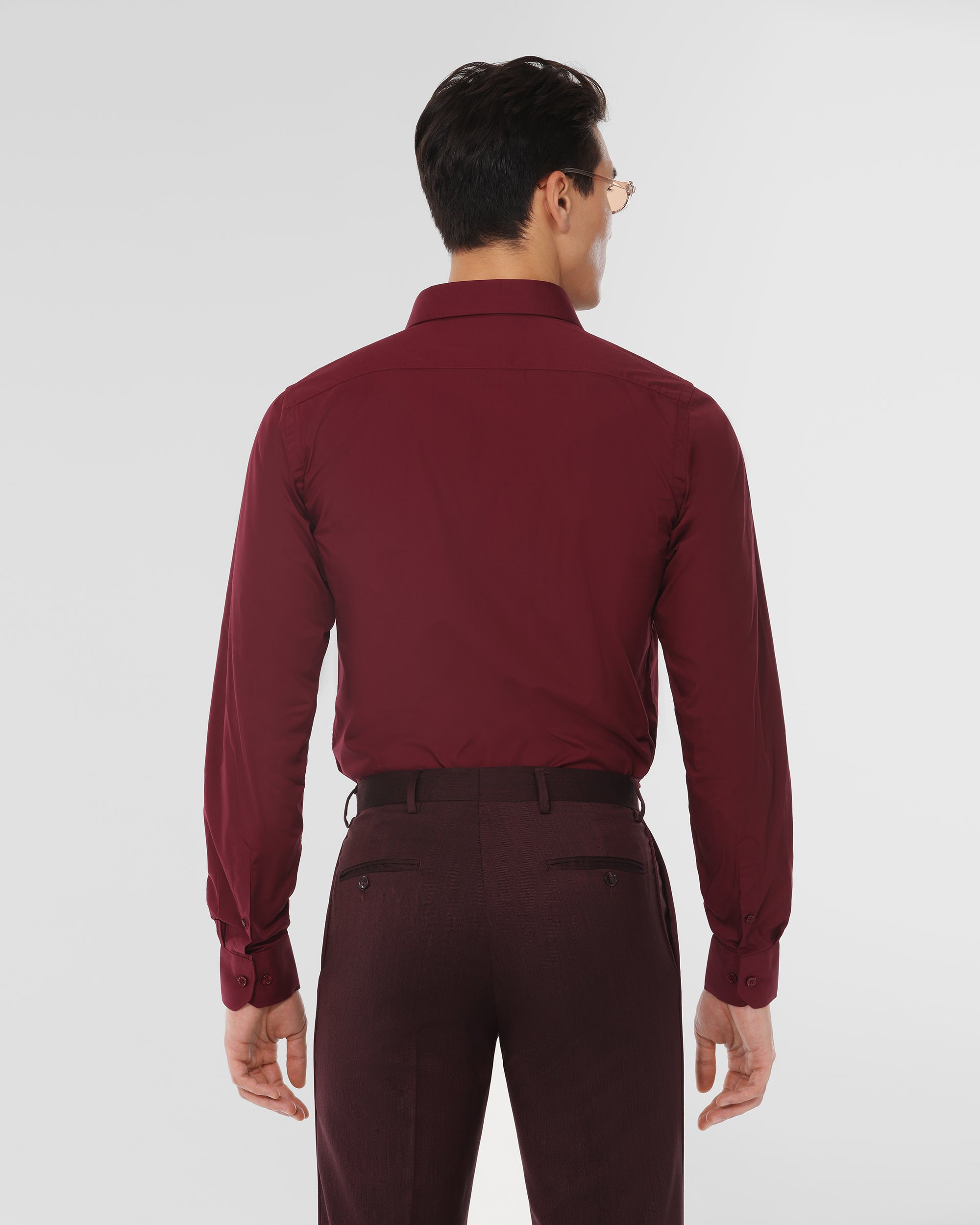 Cotton Blend Dress Shirt