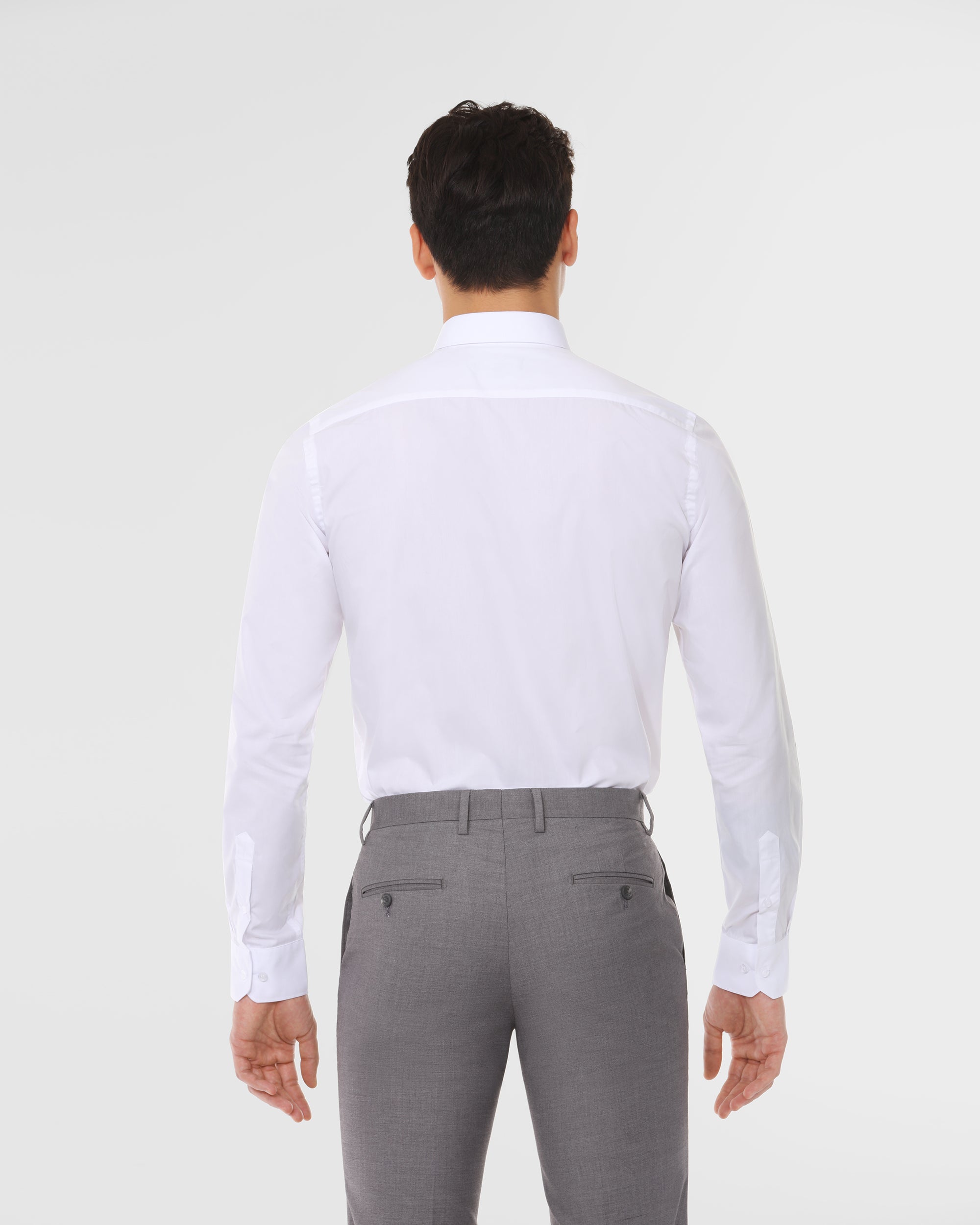 Cotton Blend Dress Shirt