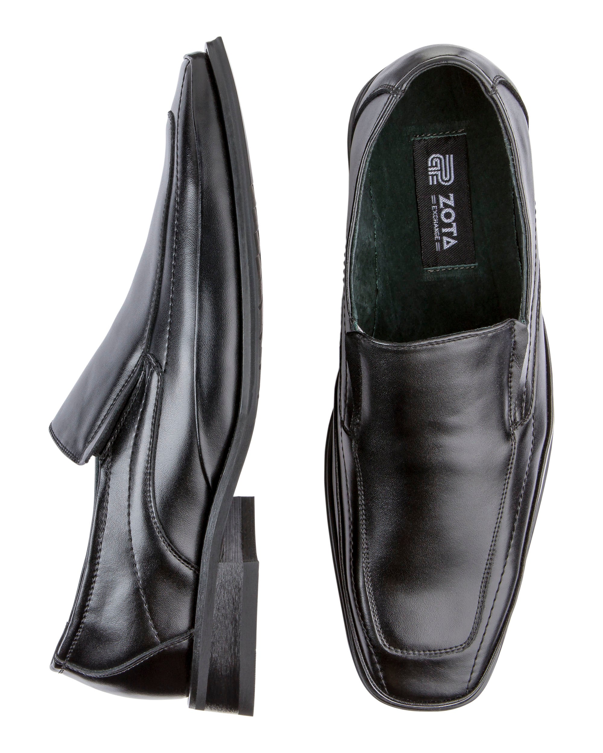 Executive Apron Toe Slip-On Shoe