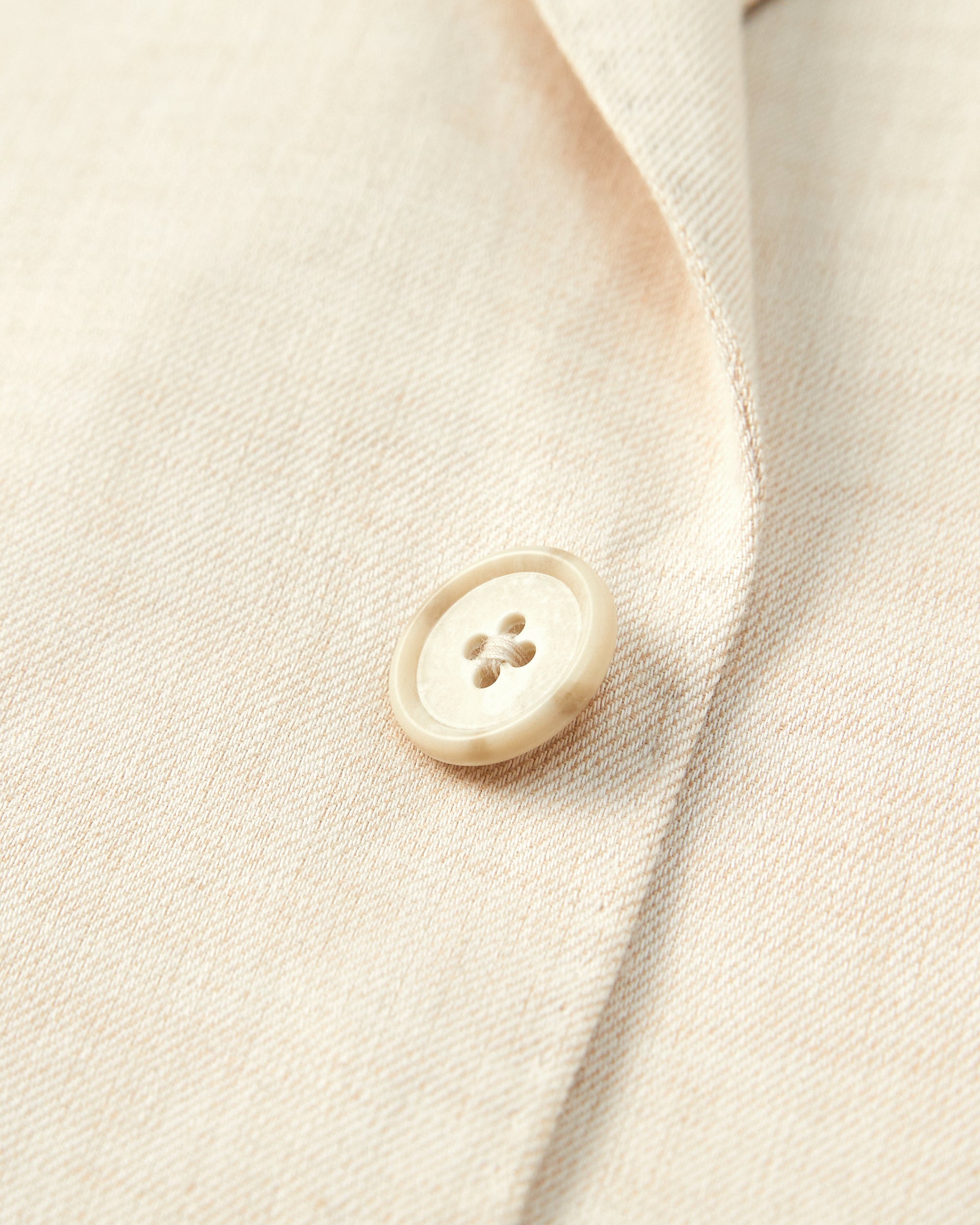 Coastal Luxury Tan Linen-Cotton Tailored Fit Suit with Side Buckle Trousers