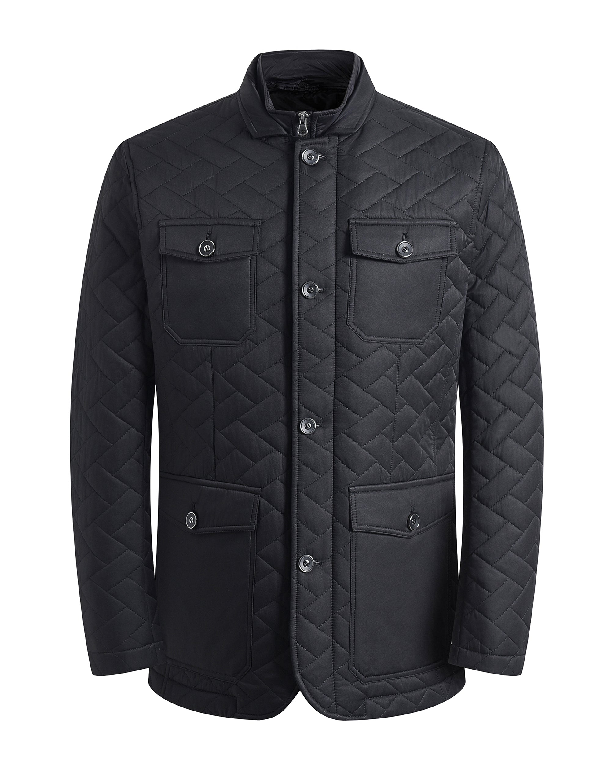 Chevron Quilted Field Jacket