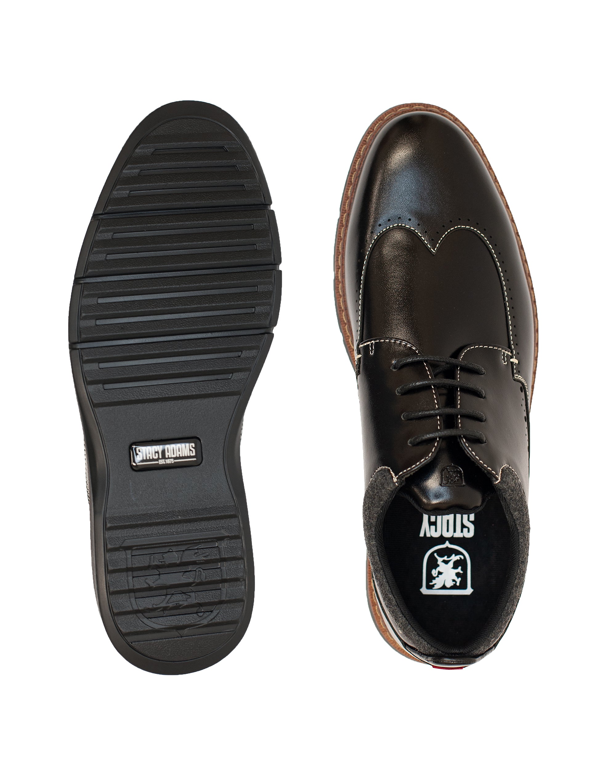 Rugged Sole Wingtip Shoe