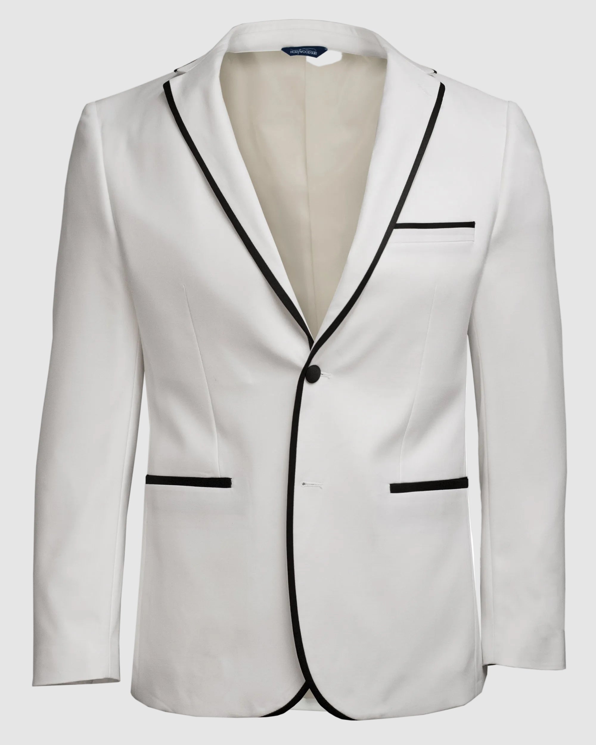 Slim Fit Contrast Trim Dinner Jacket