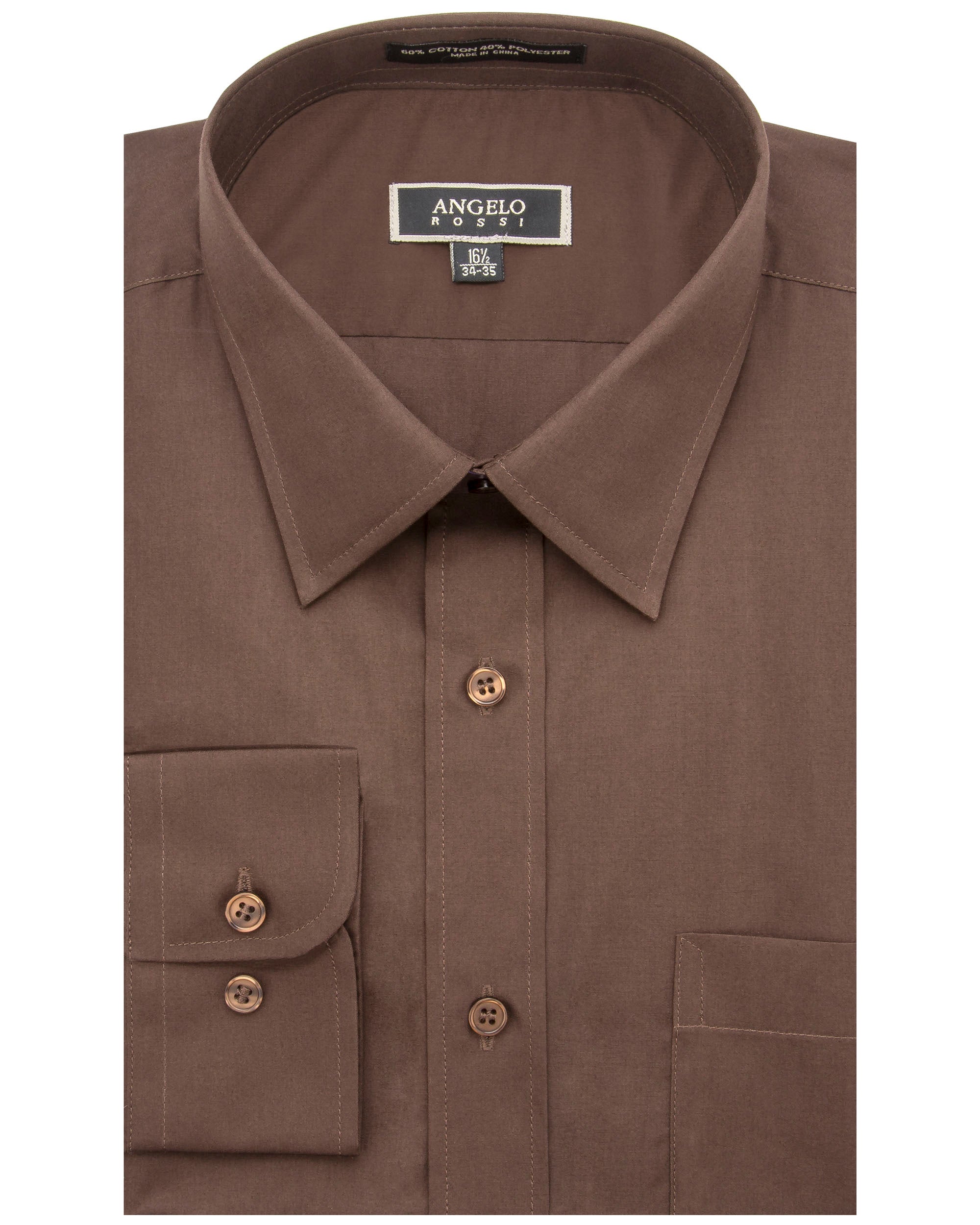 Cotton Blend Dress Shirt