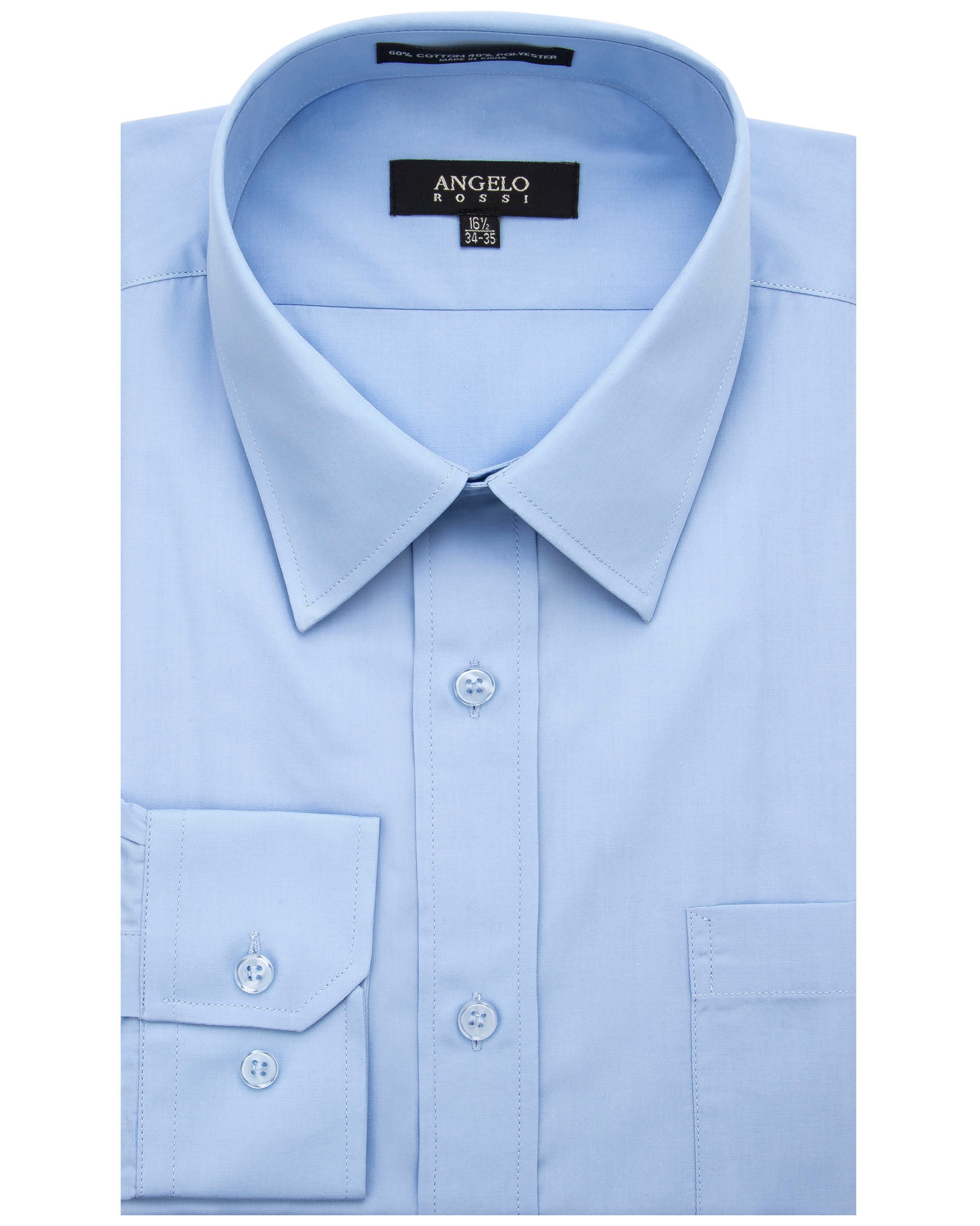 Cotton Blend Dress Shirt