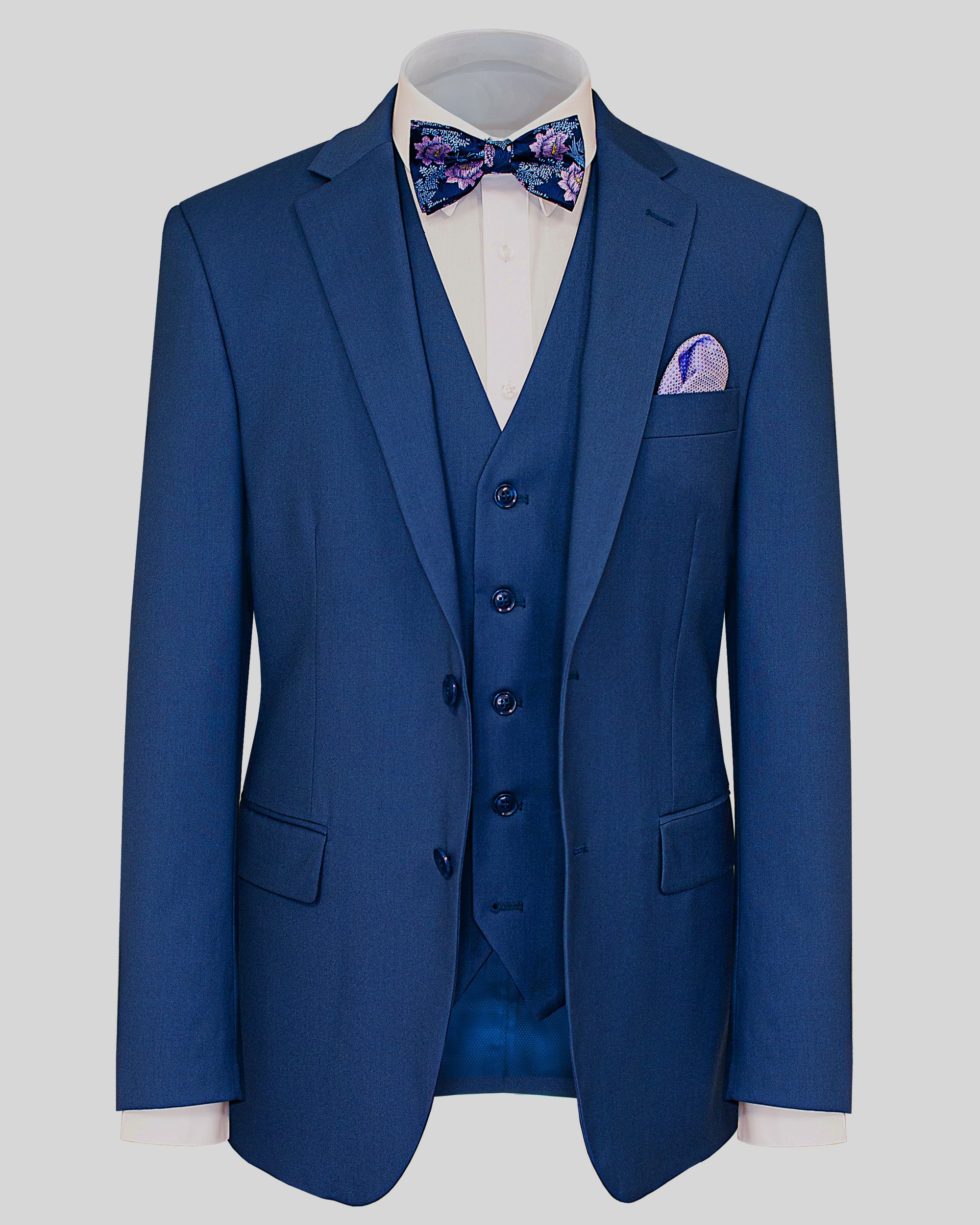 Performance Modern Fit Suit with Vest