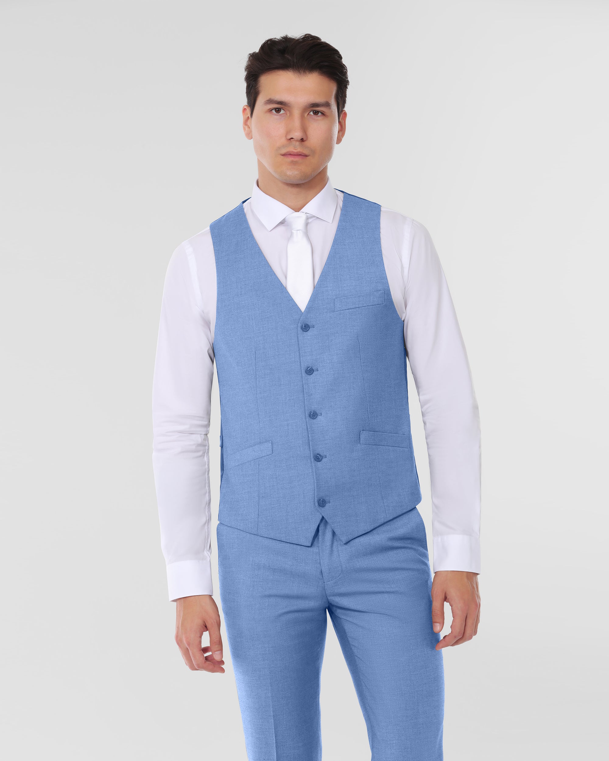 Performance Modern Fit Suit with Vest
