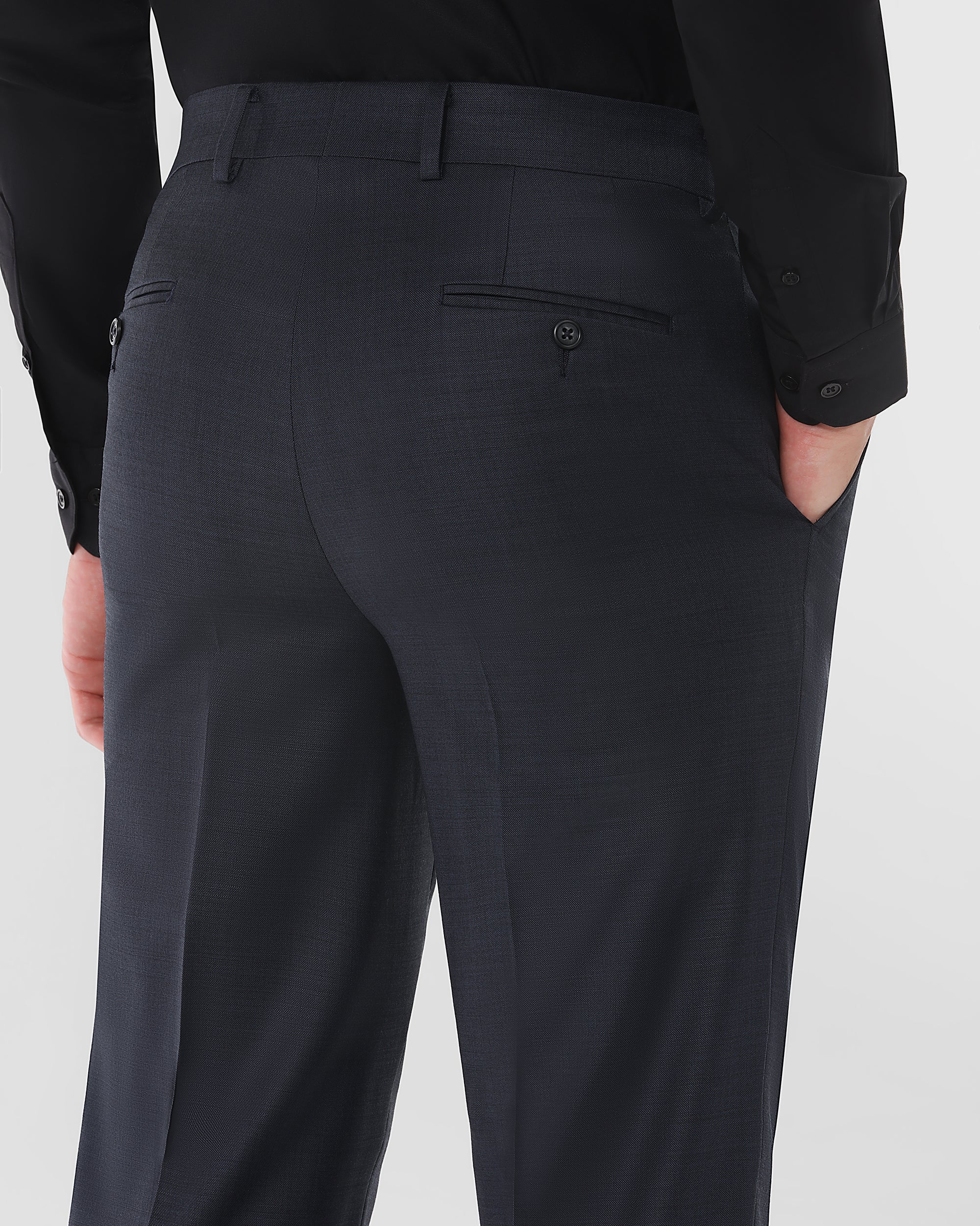 Wool Cashmere Modern Fit Pants