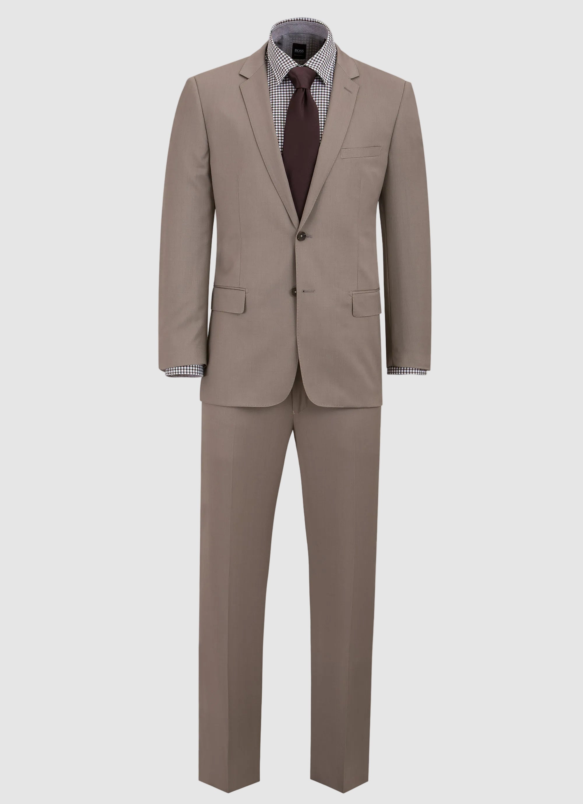 Modern Fit Wool Suit