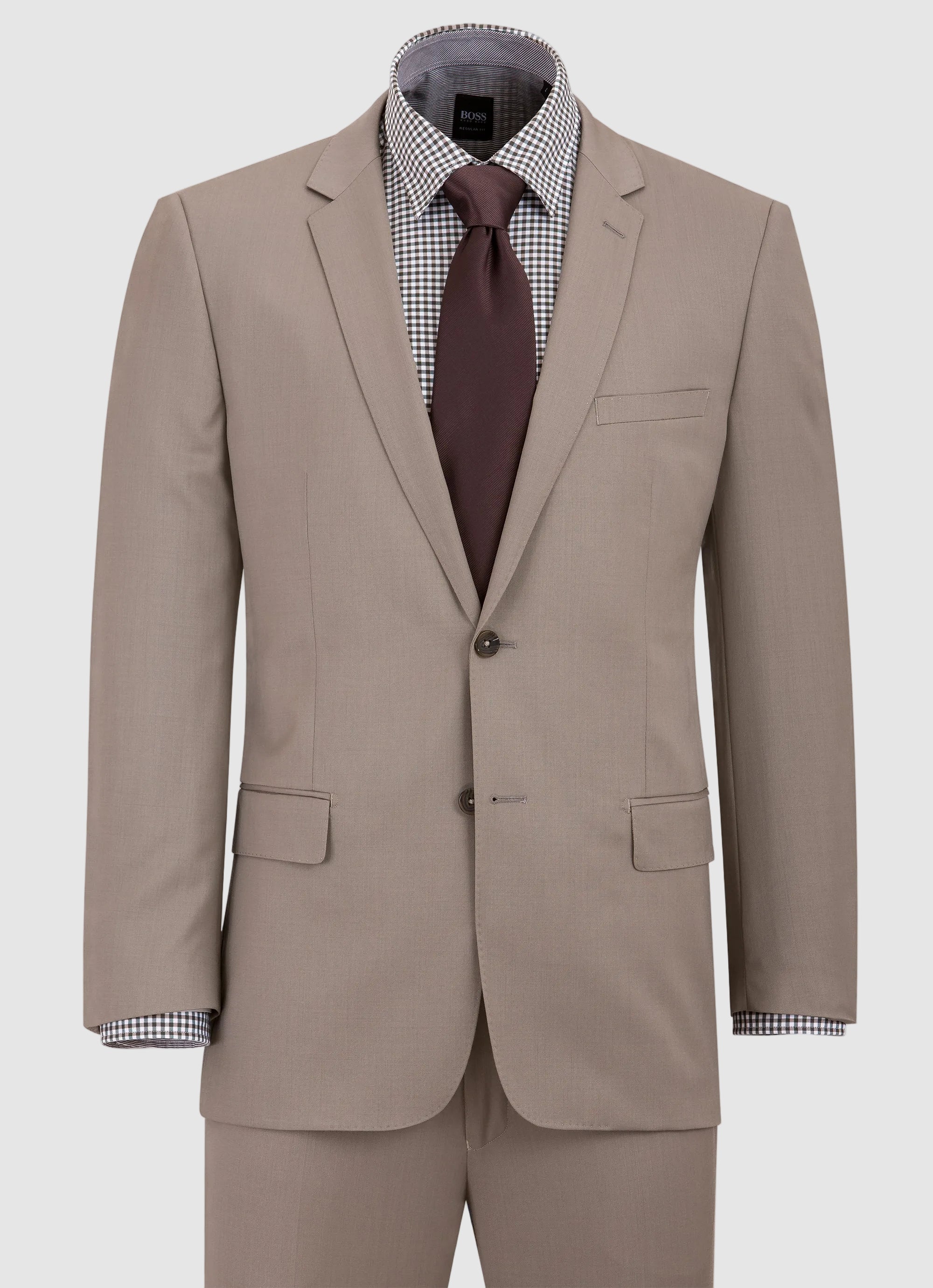 Modern Fit Wool Suit