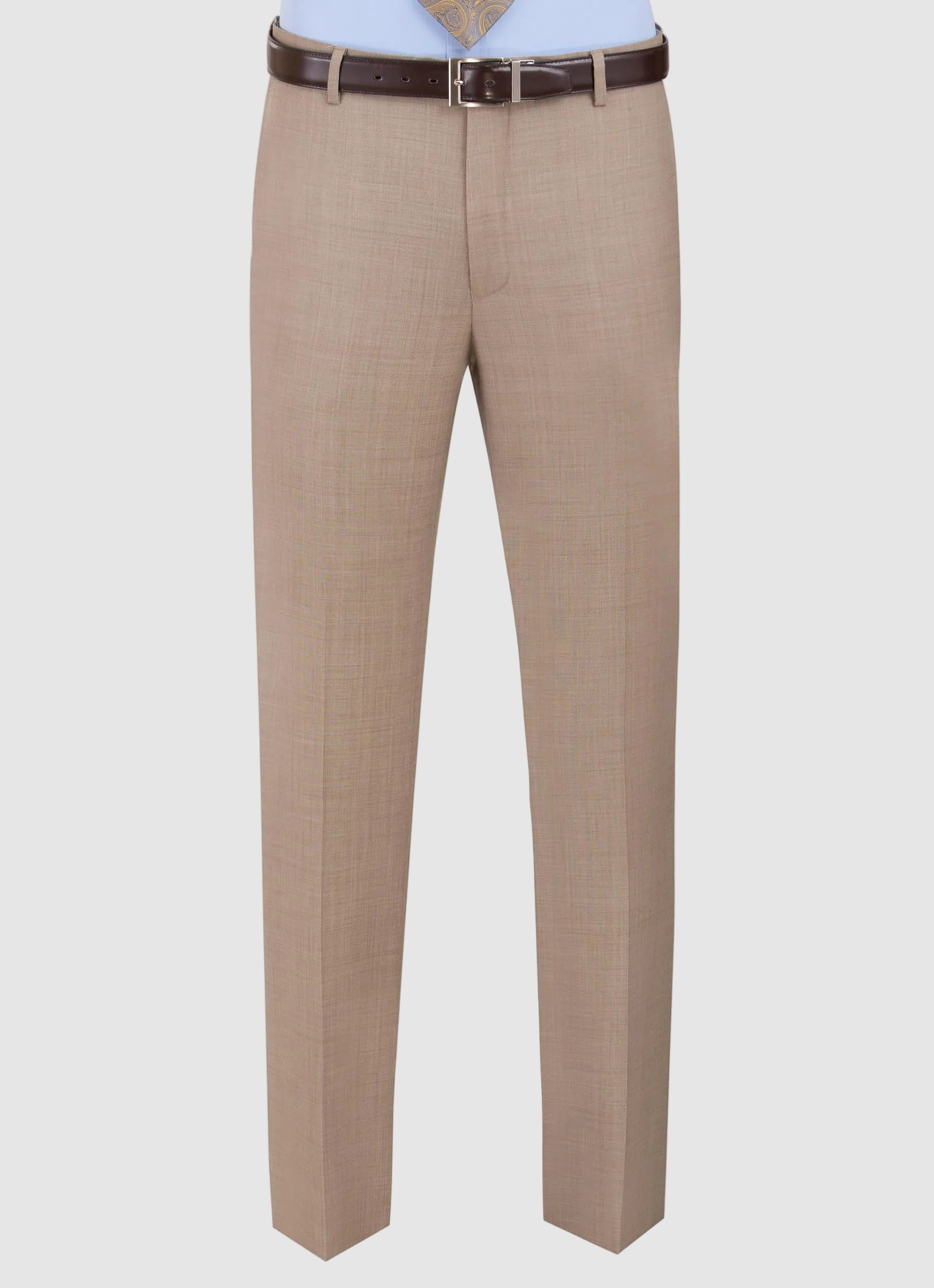 Sharkskin Modern Fit Wool Cashmere Suit