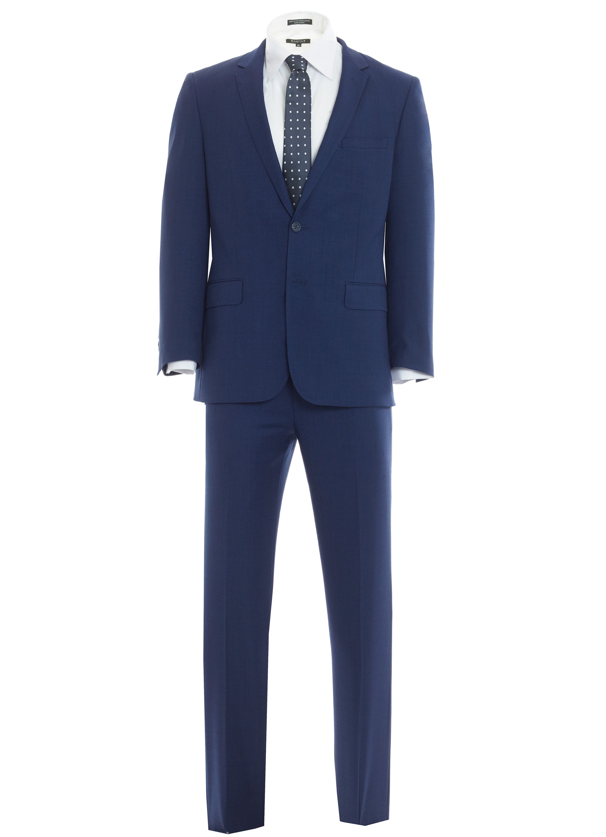Sharkskin Modern Fit Wool Cashmere Suit