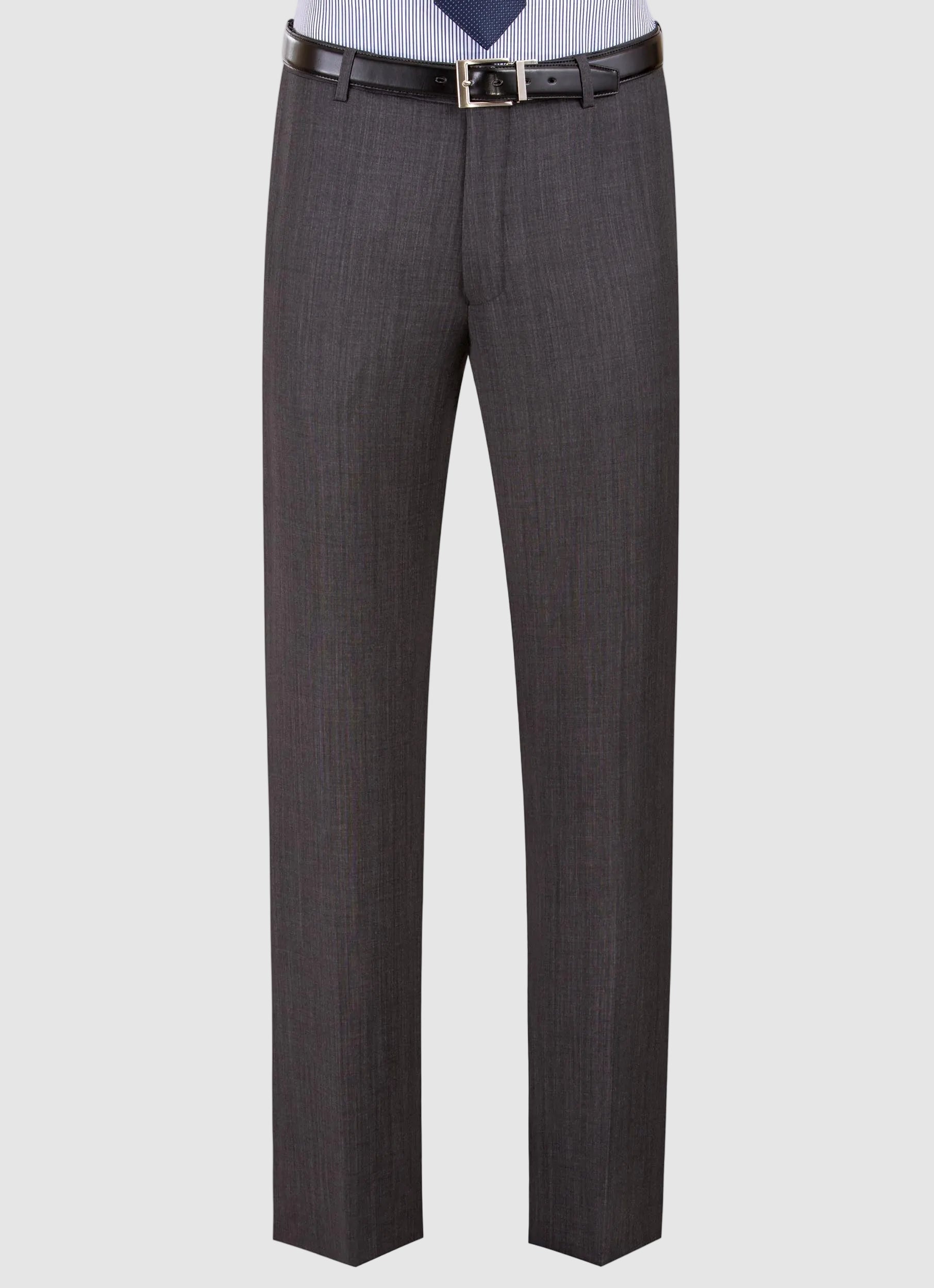 Sharkskin Modern Fit Wool Cashmere Suit