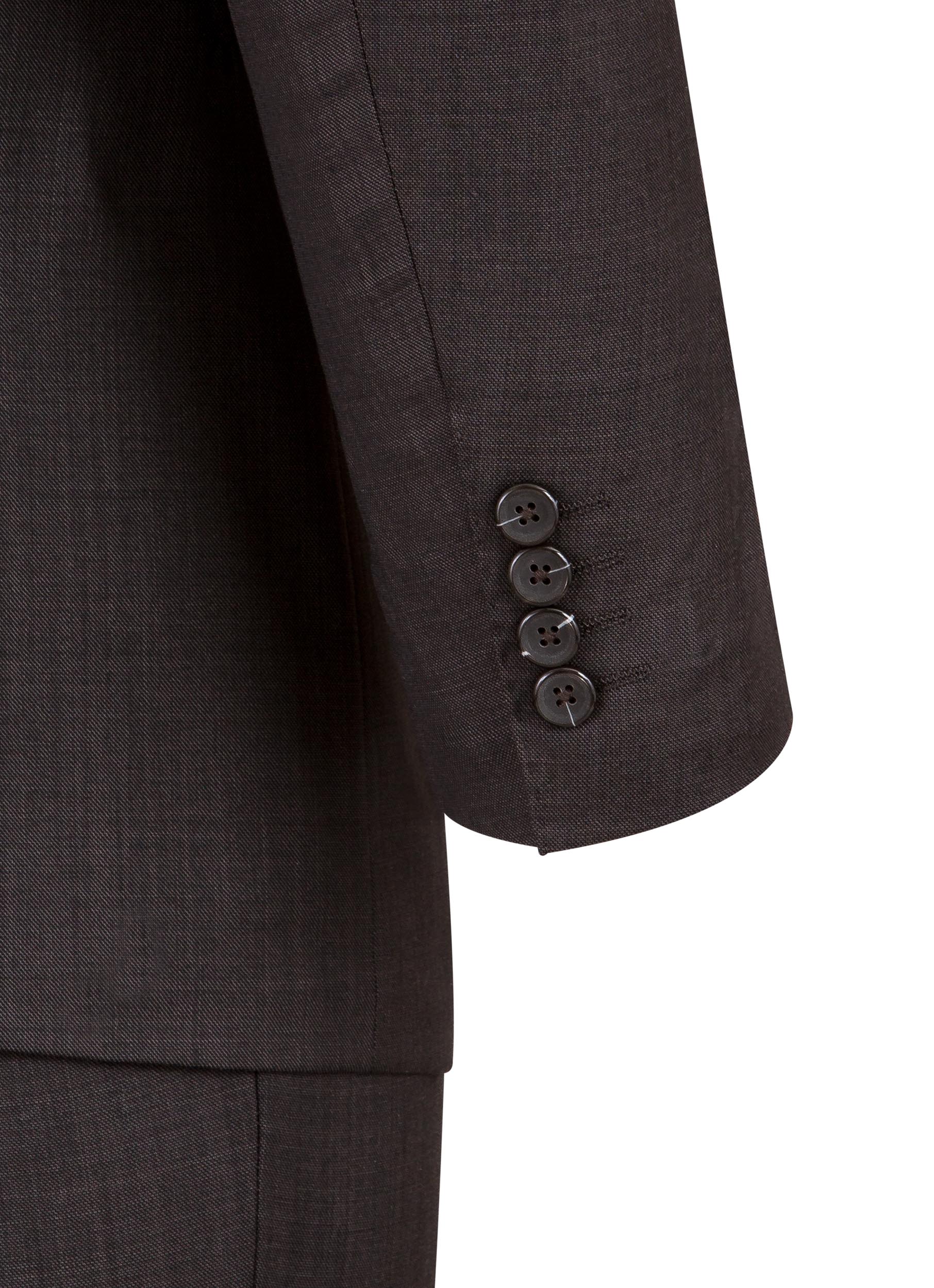 Sharkskin Modern Fit Wool Cashmere Suit