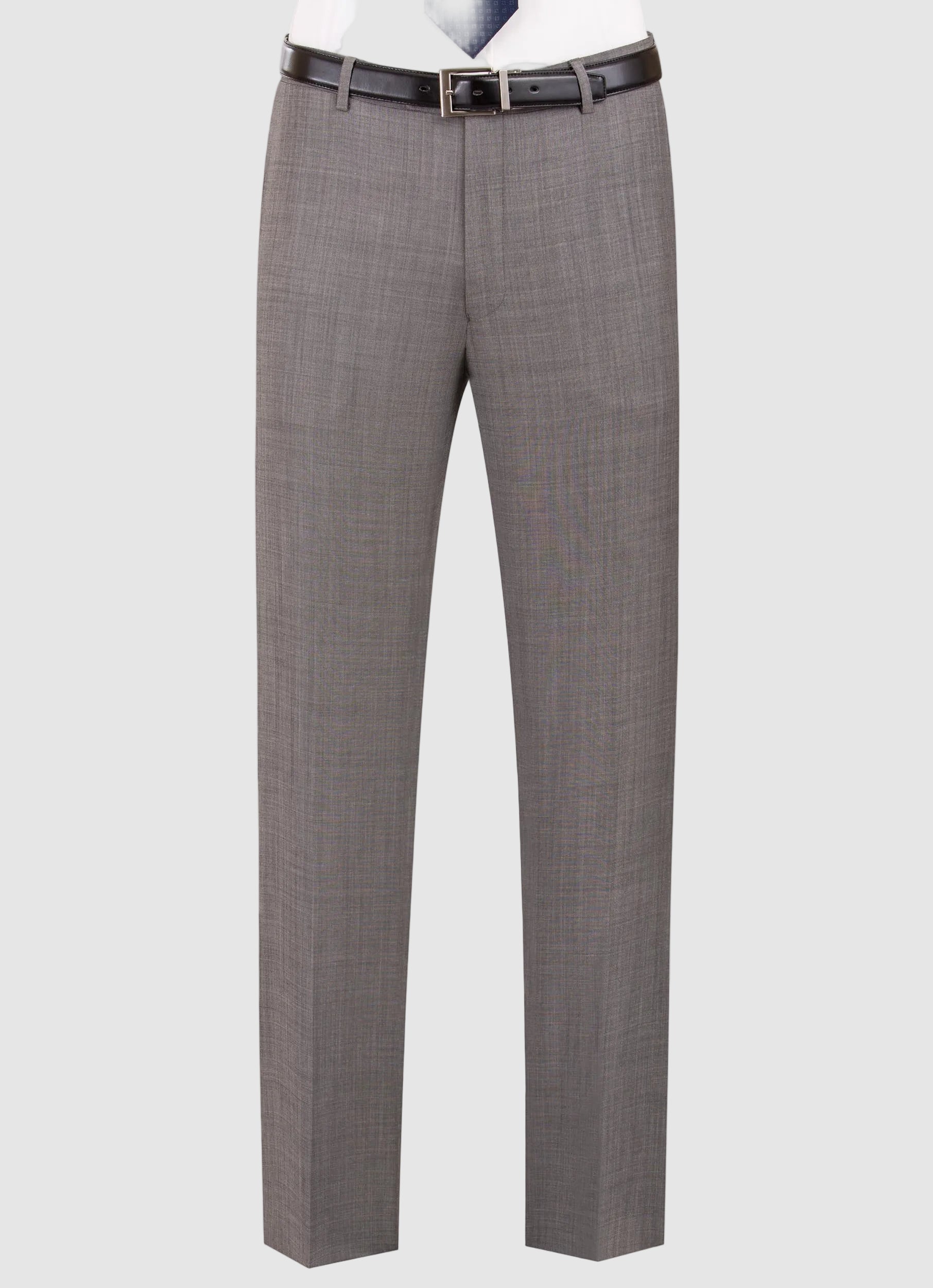 Sharkskin Modern Fit Wool Cashmere Suit