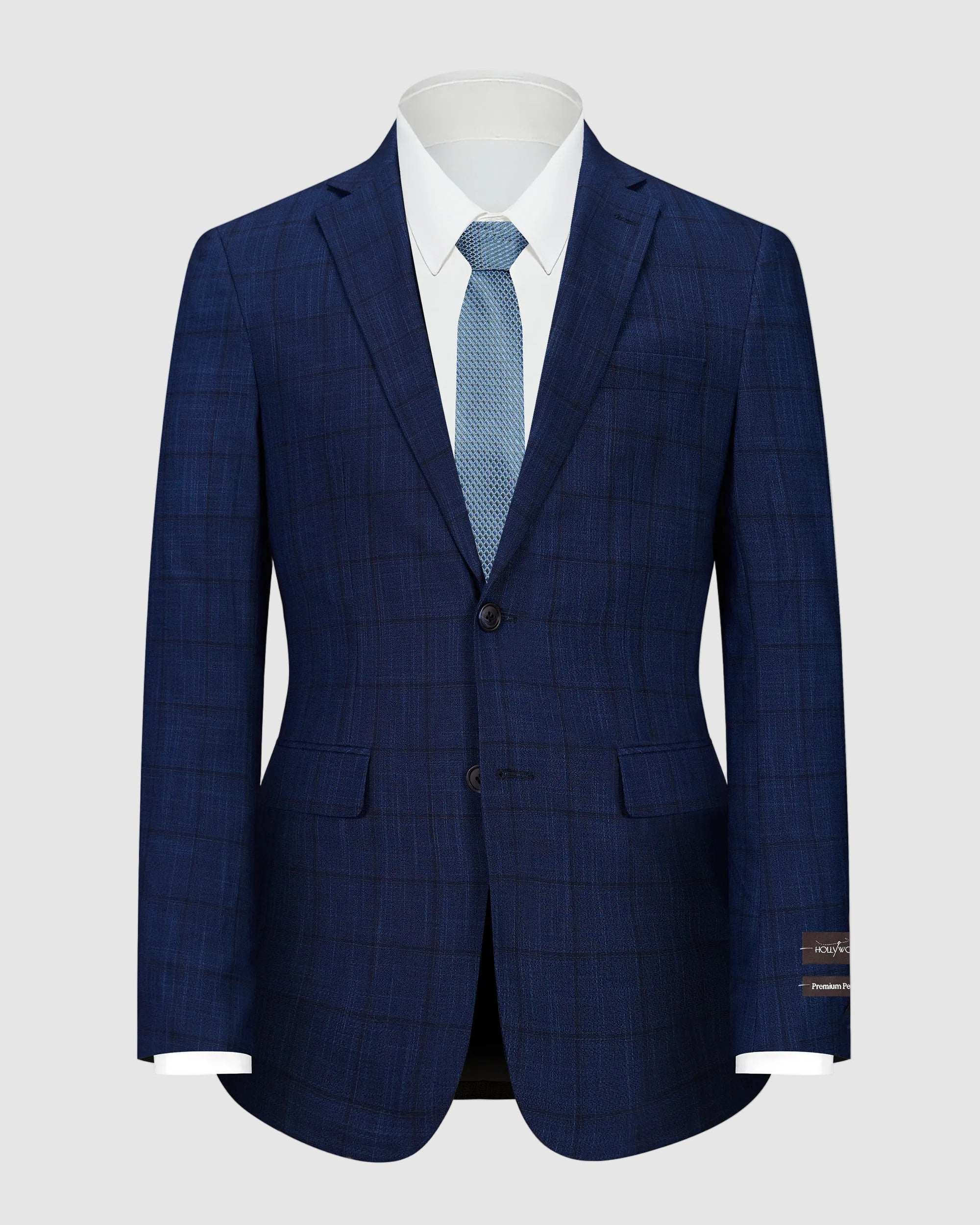 Checkered Modern Fit Suit