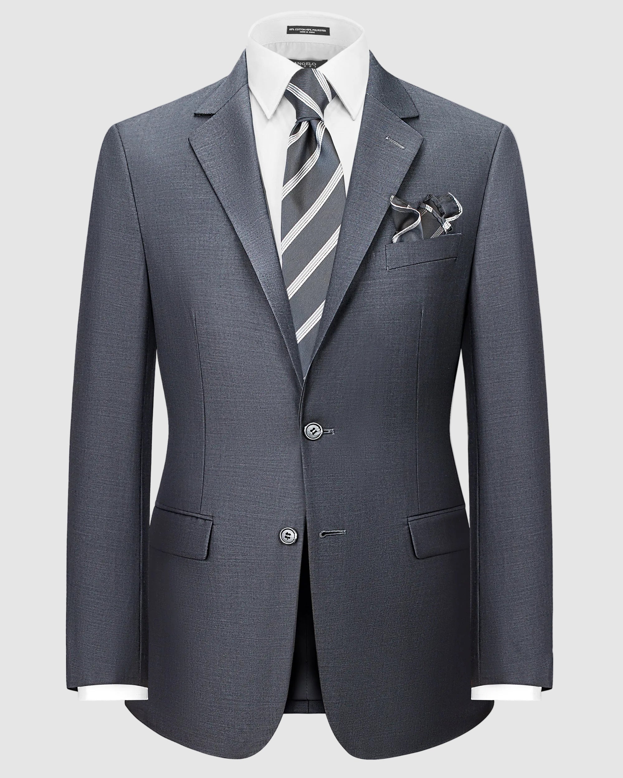 Modern Fit Wool Blend Suit