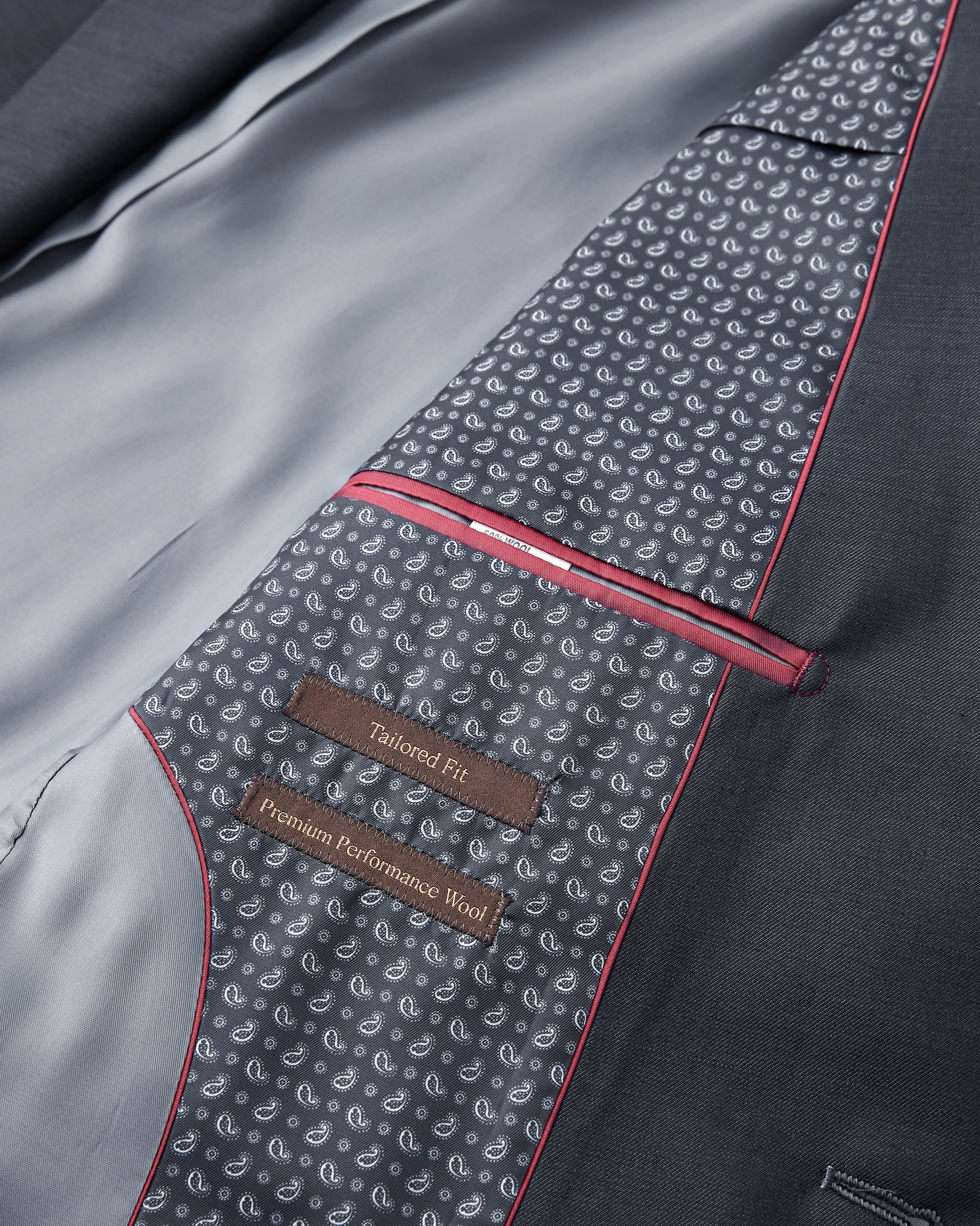 Modern Fit Wool Blend Suit