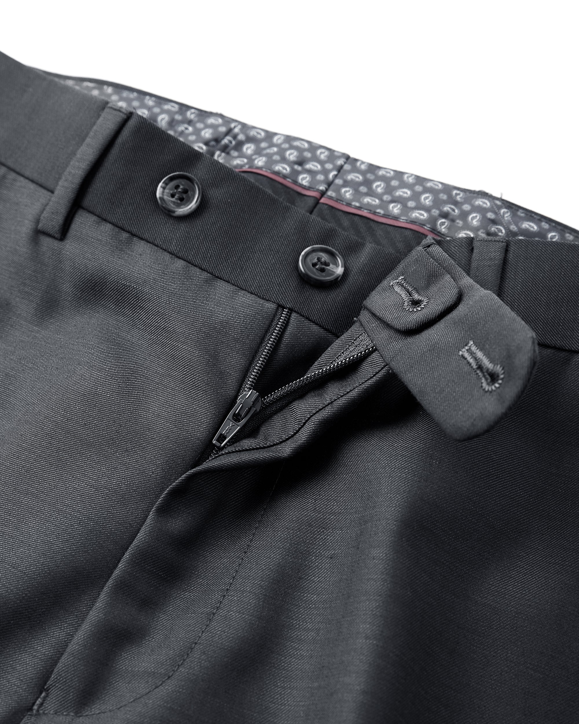 Modern Fit Wool Blend Suit