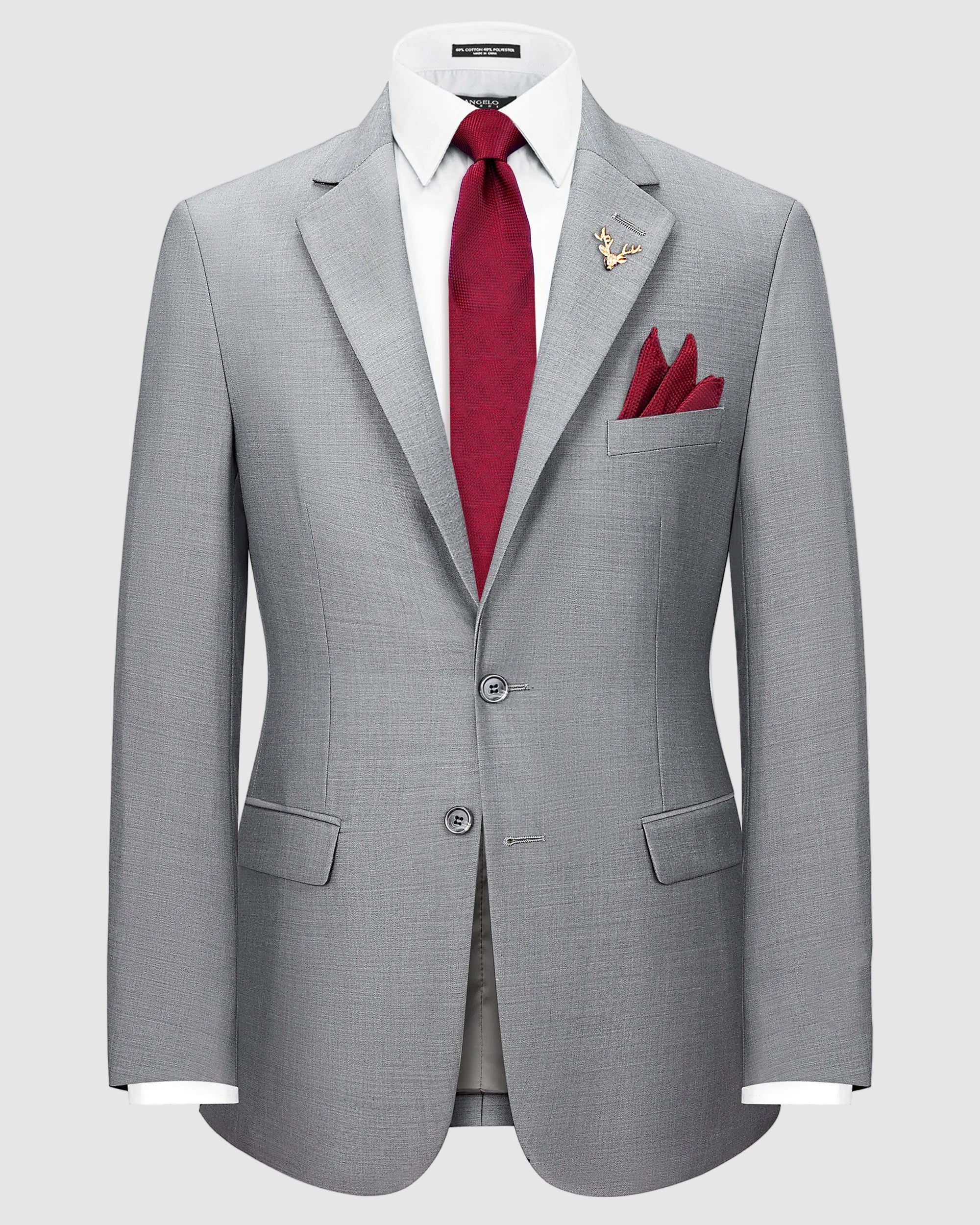 Modern Fit Wool Blend Suit