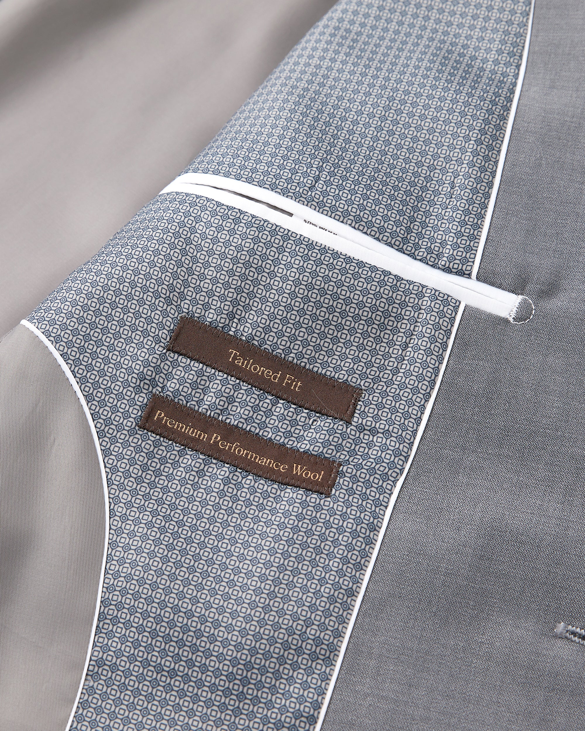 Modern Fit Wool Blend Suit