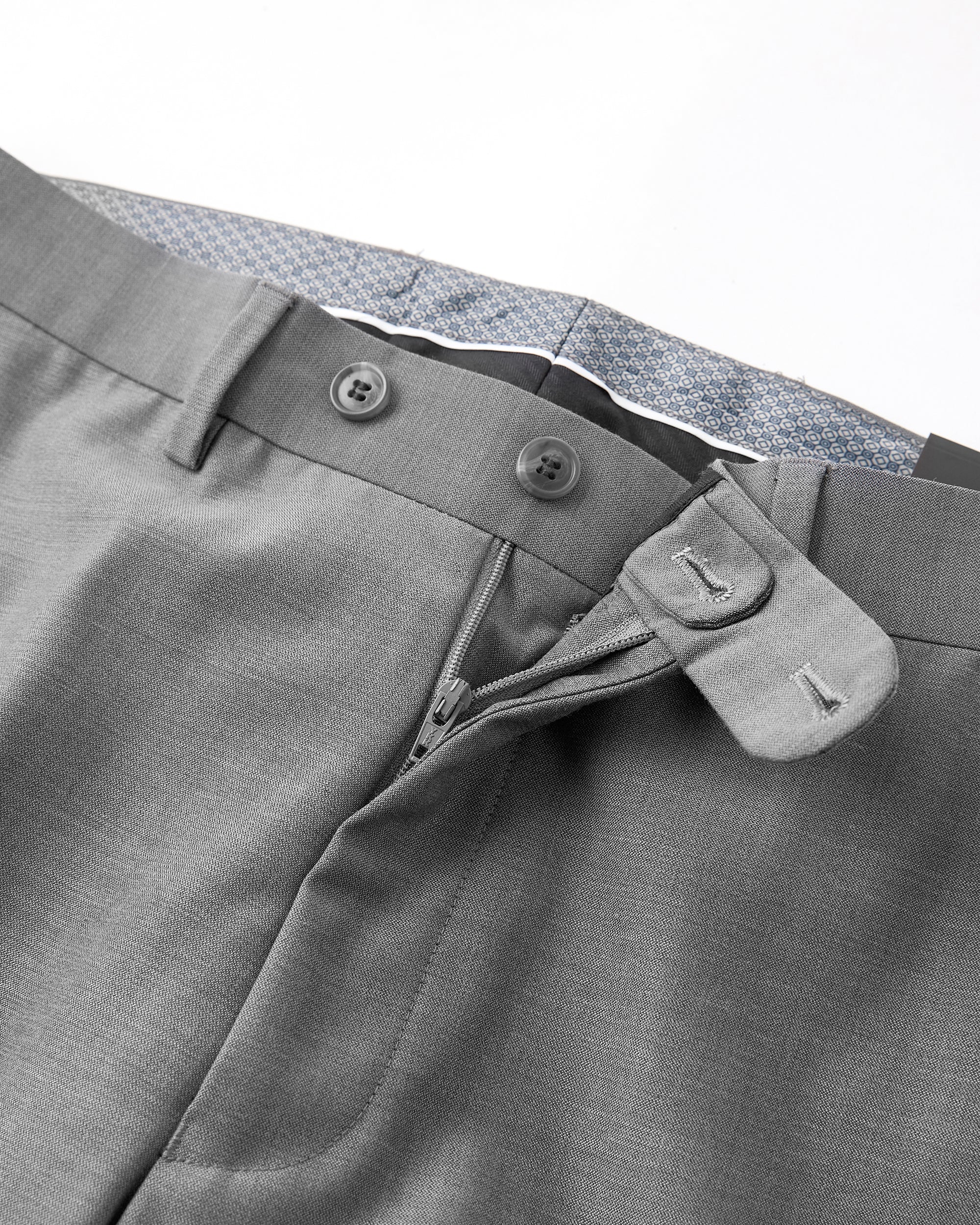 Modern Fit Wool Blend Suit