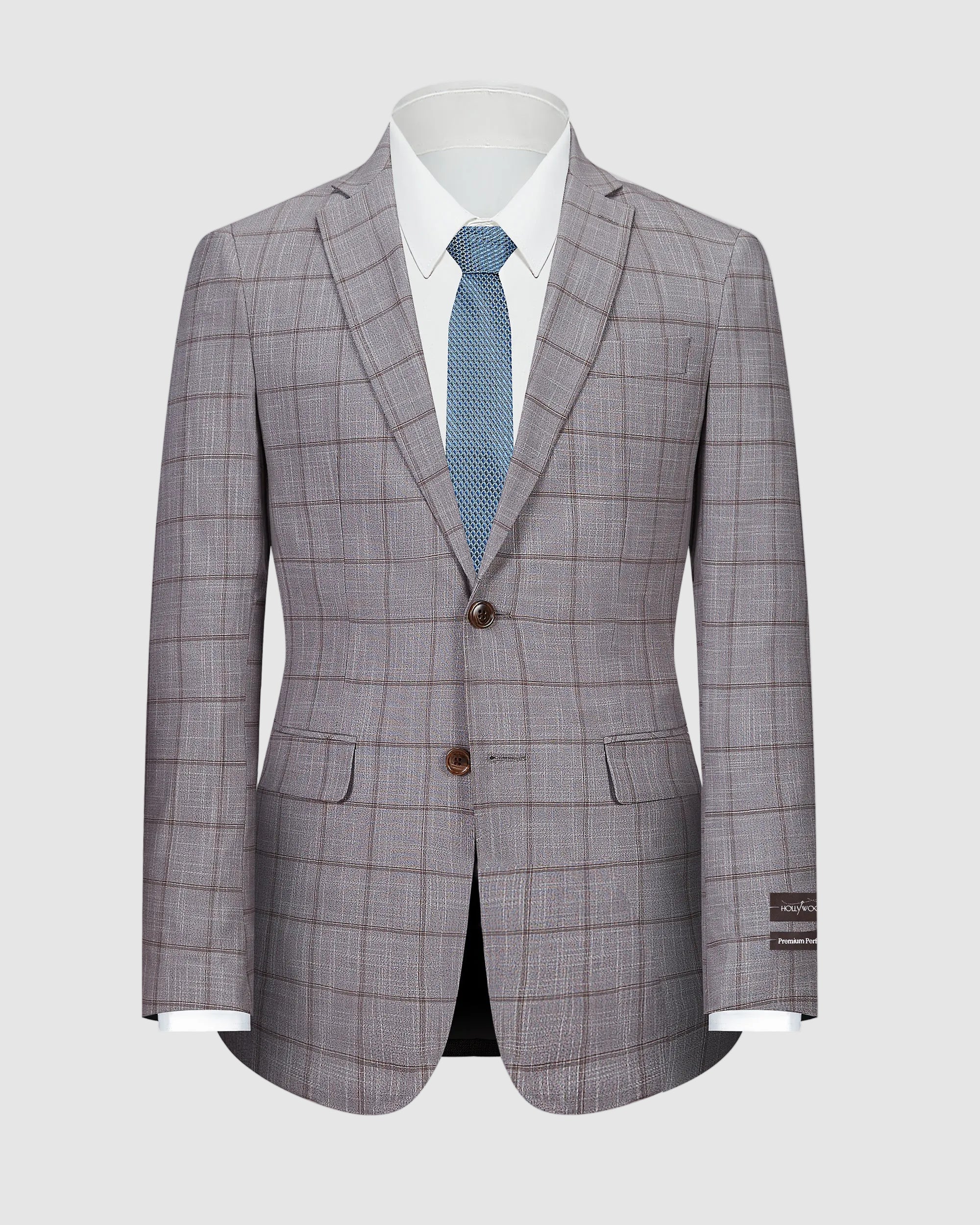 Checkered Modern Fit Suit