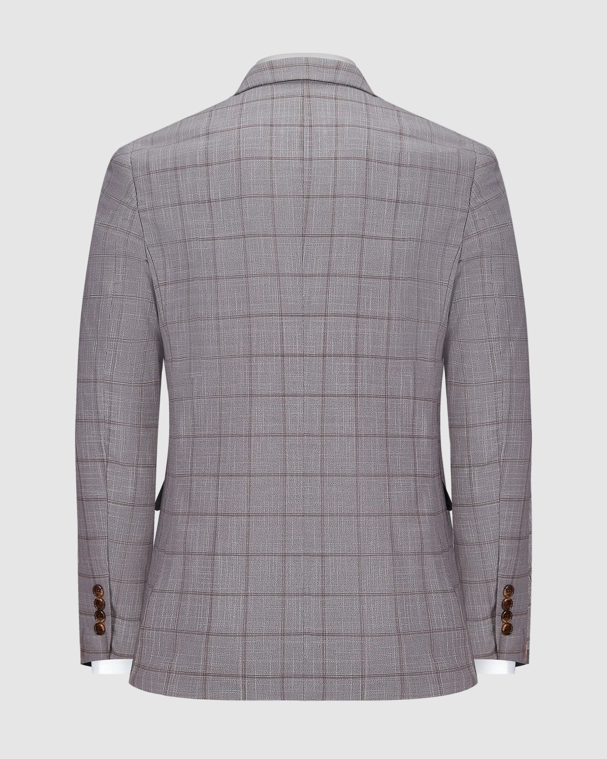 Checkered Modern Fit Suit