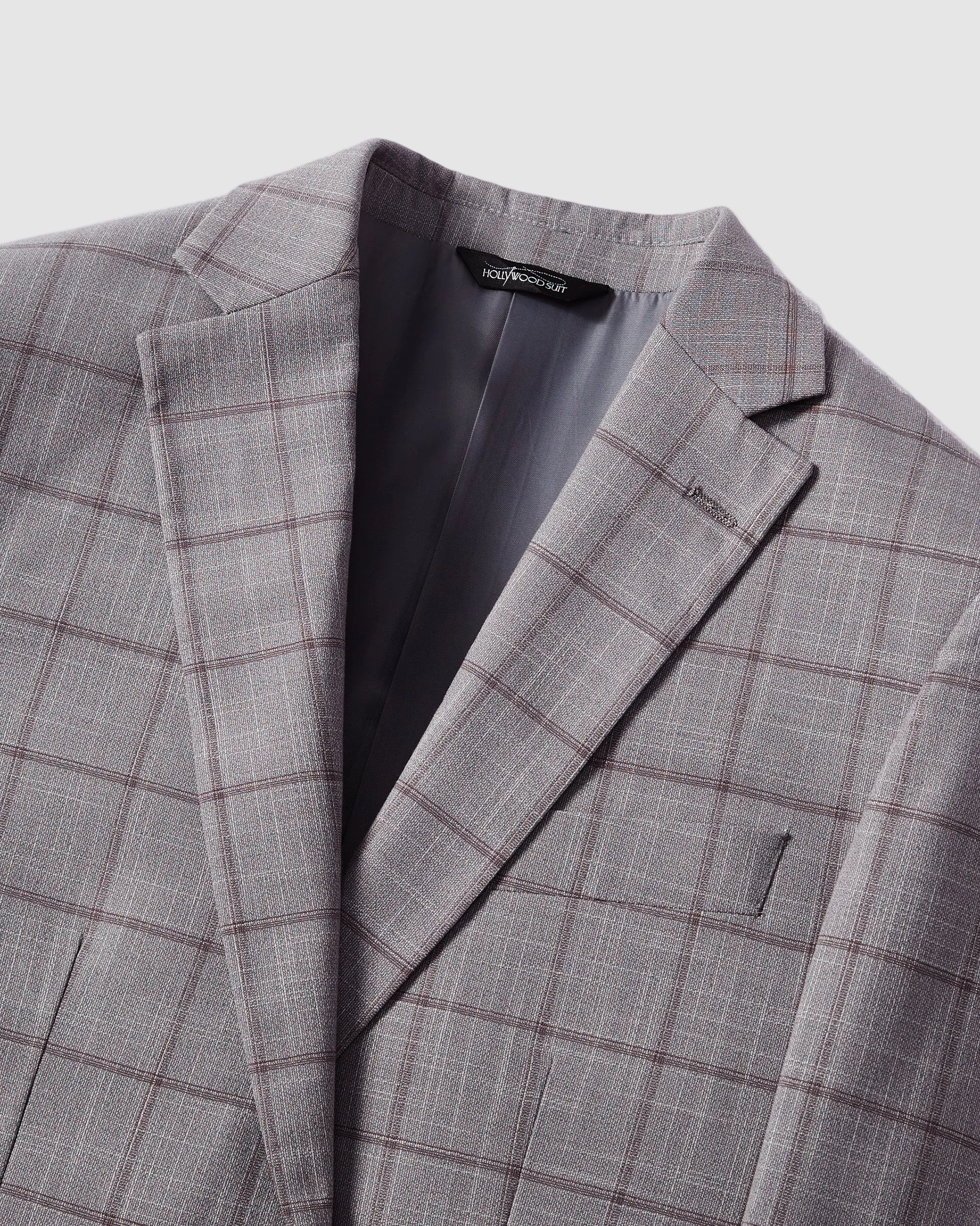 Checkered Modern Fit Suit