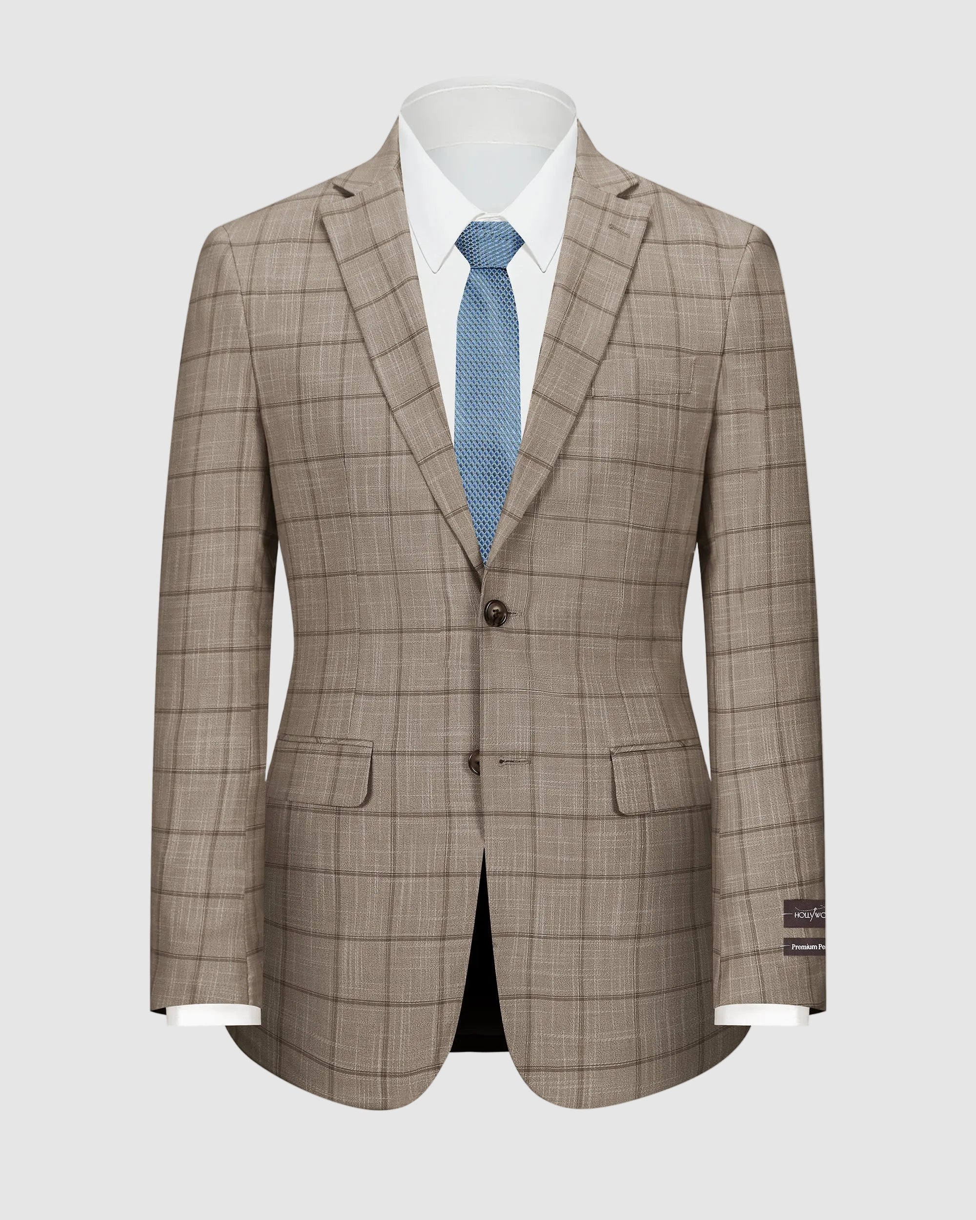 Checkered Modern Fit Suit