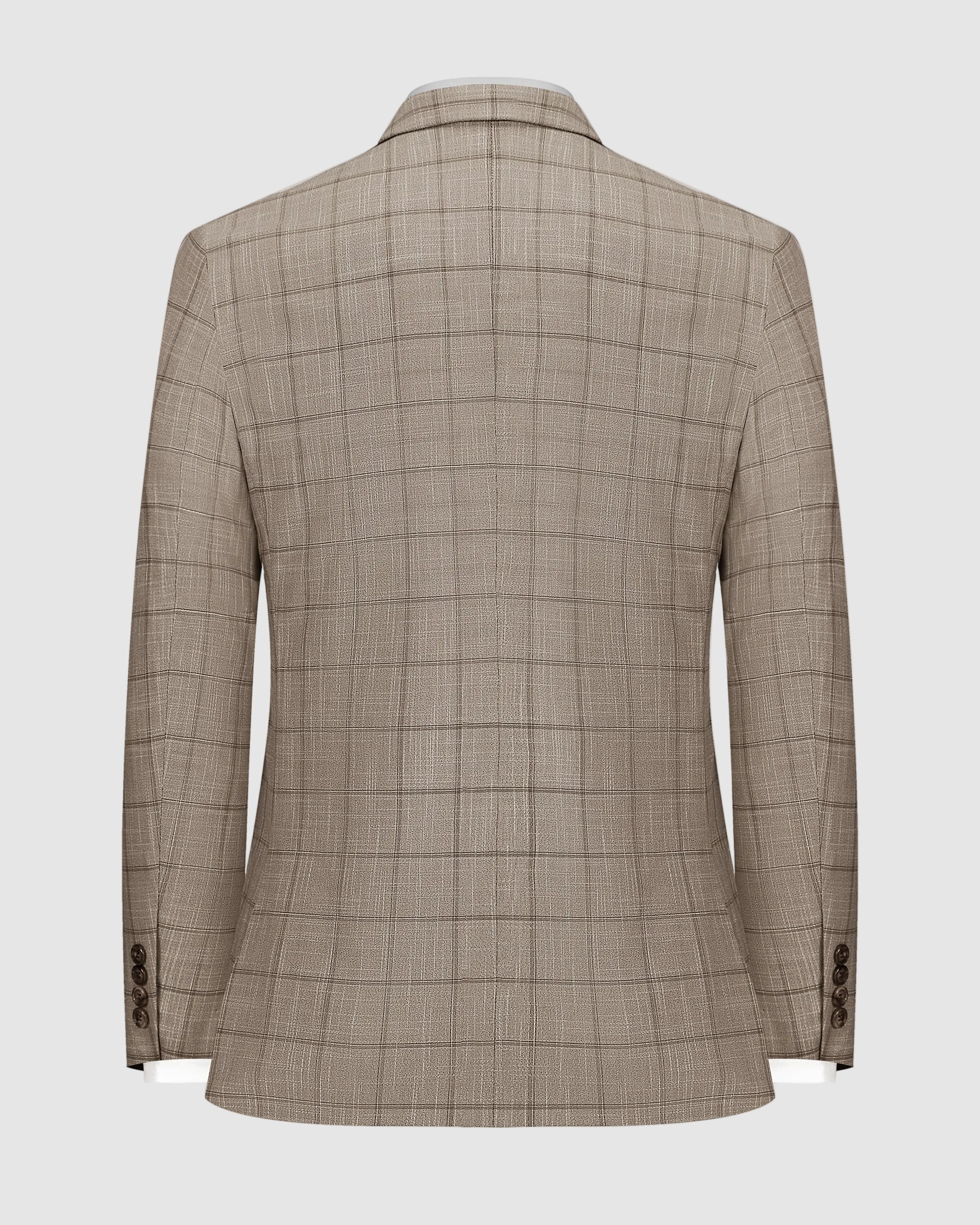 Checkered Modern Fit Suit