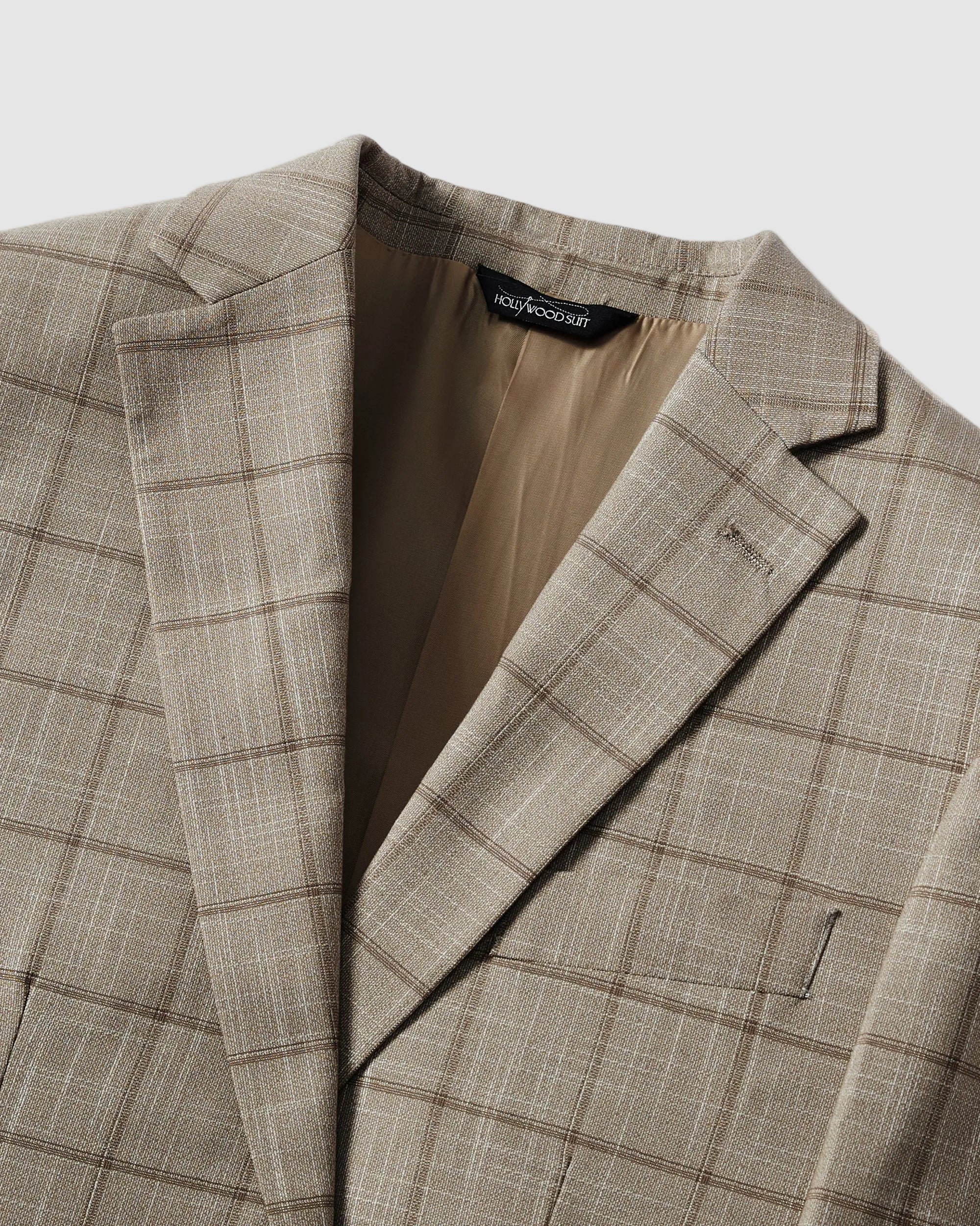 Checkered Modern Fit Suit