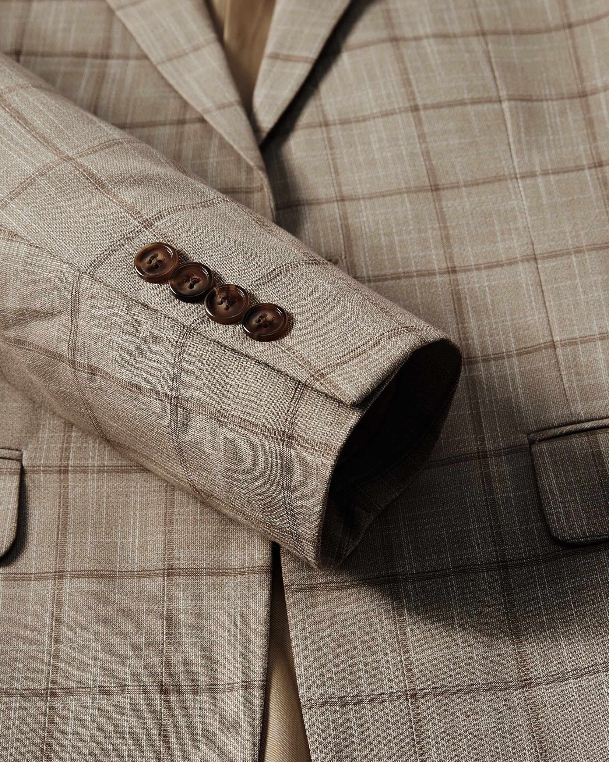 Checkered Modern Fit Suit