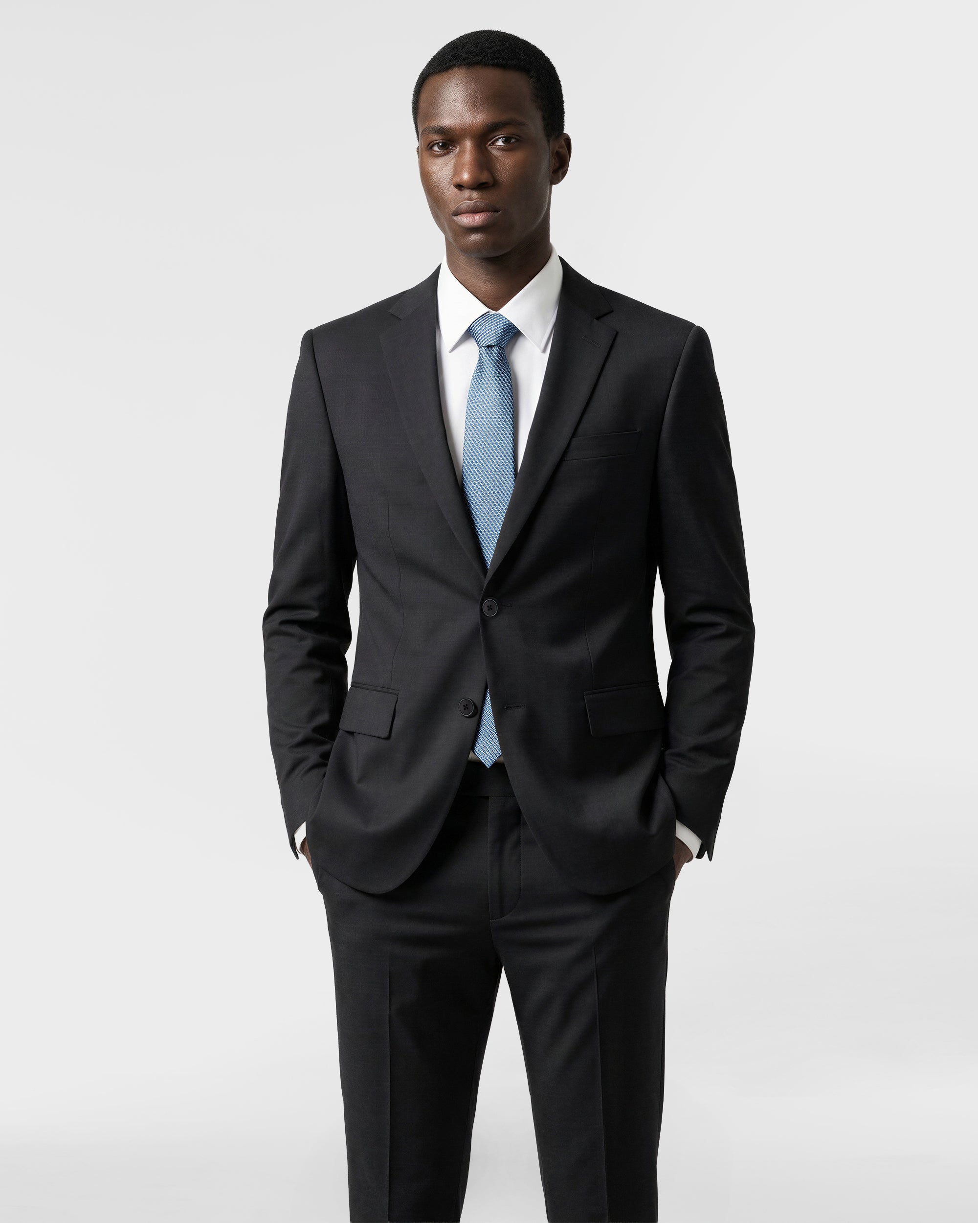 Modern Fit Wool Suit