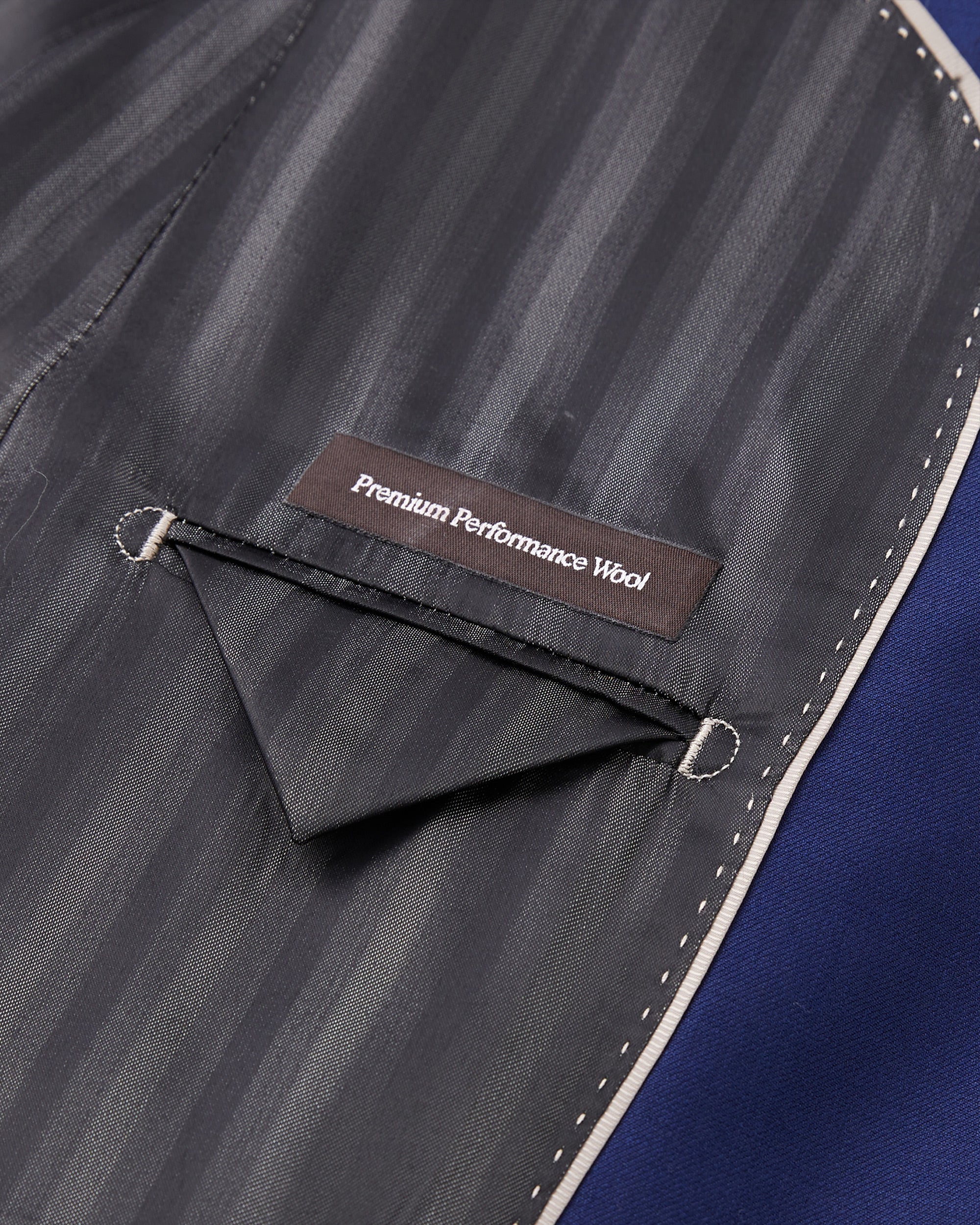 Wool Blend Slim Fit Suit