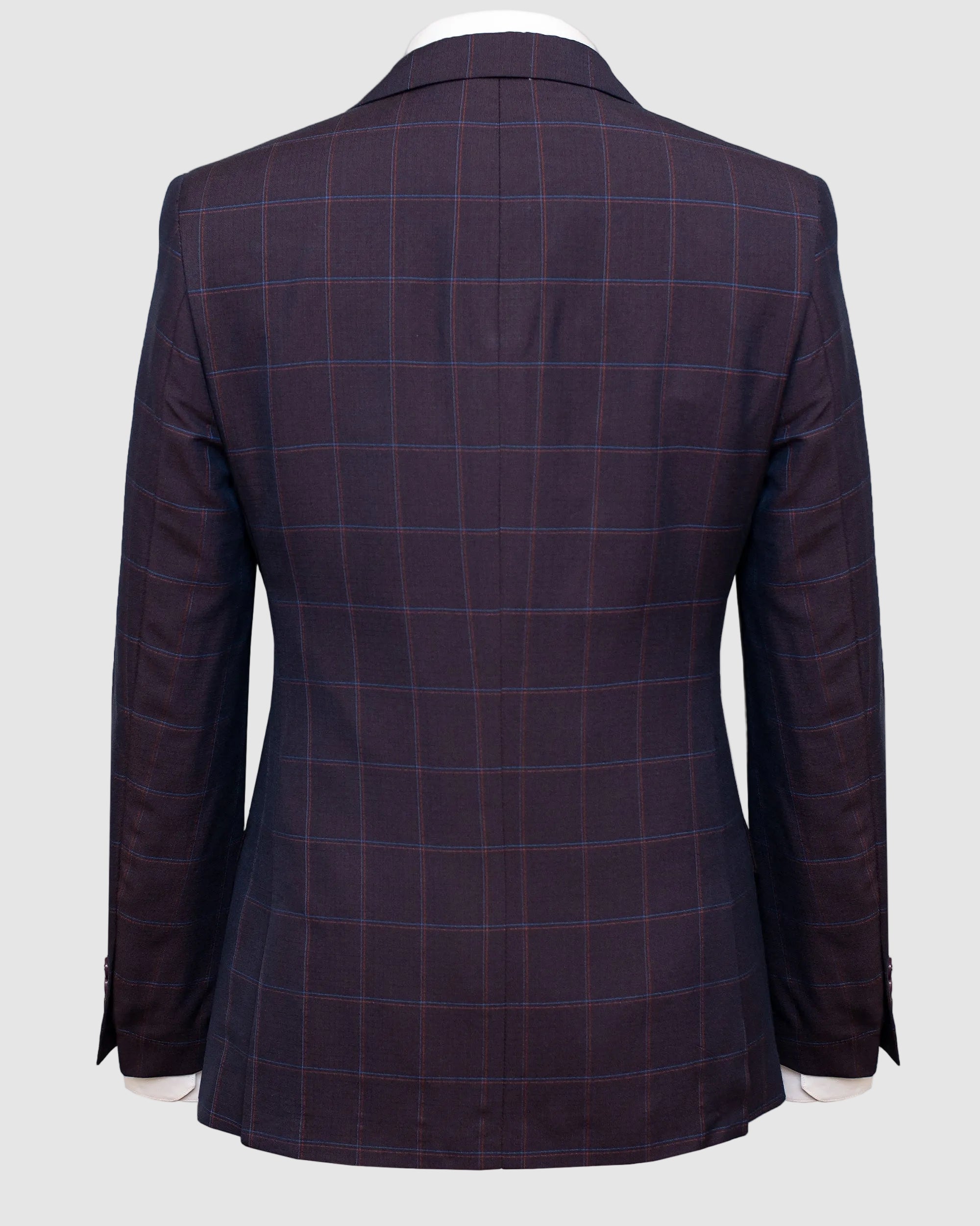 Window Pane Slim Fit Performance Suit