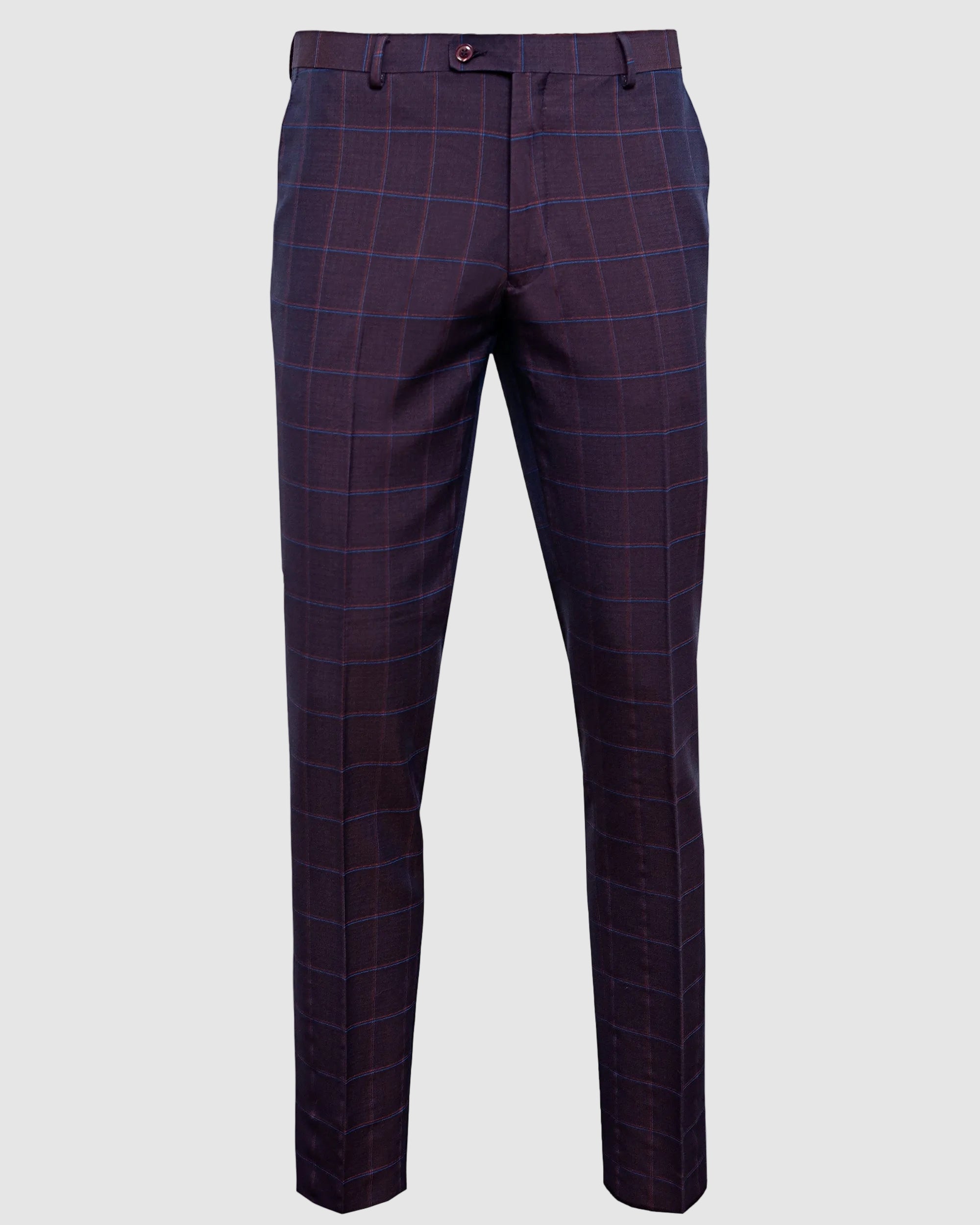 Window Pane Slim Fit Performance Suit