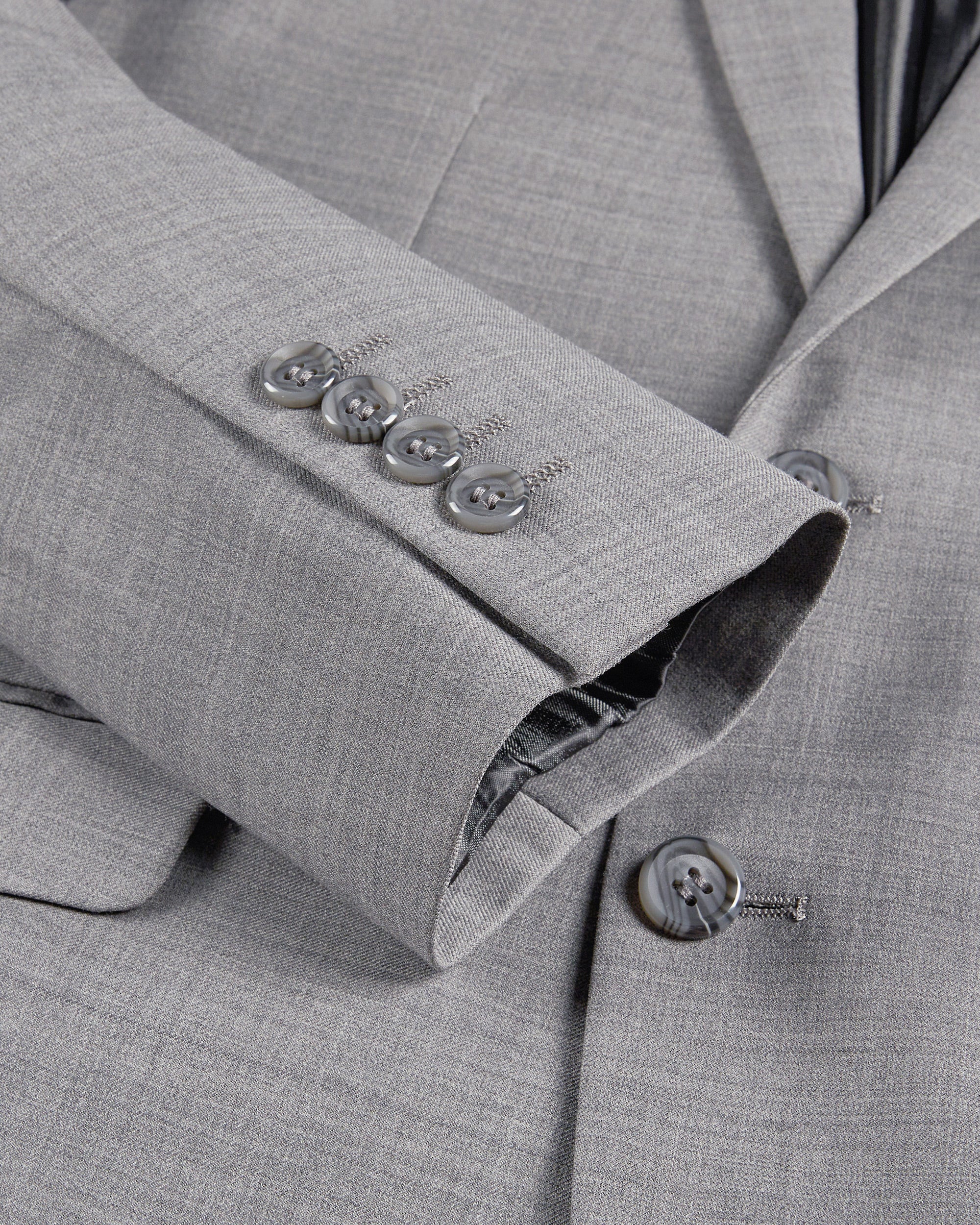 Wool Blend Slim Fit Suit