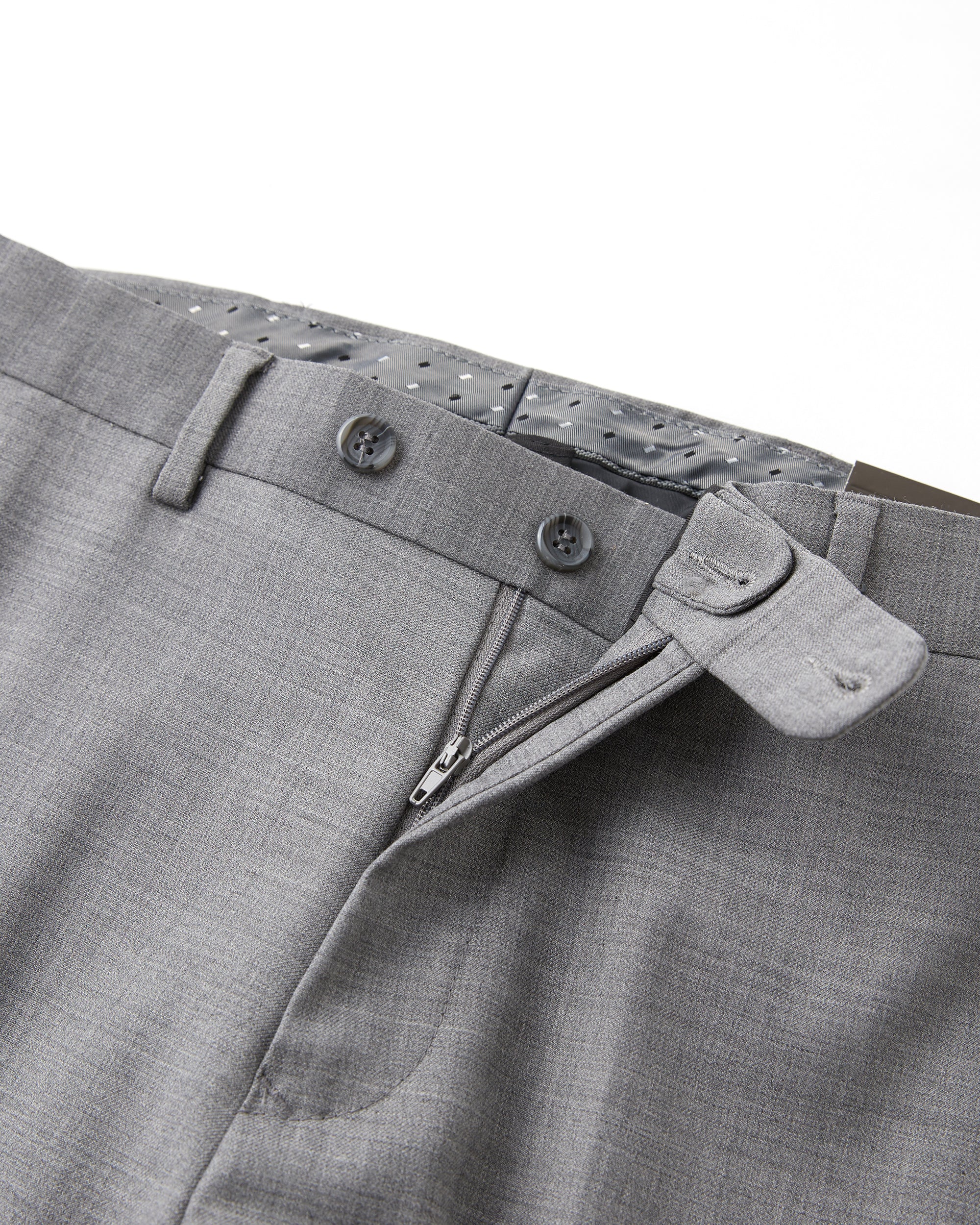 Wool Blend Slim Fit Suit