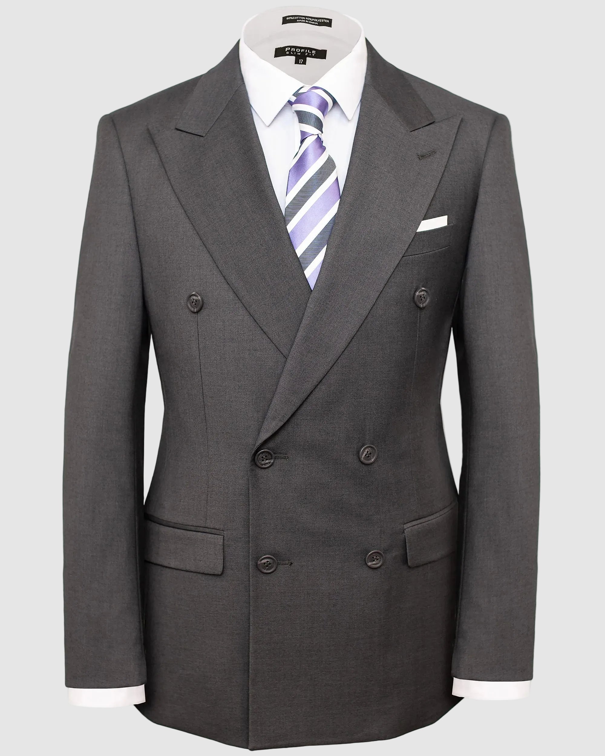 Tailored Double Breasted Performance Suit